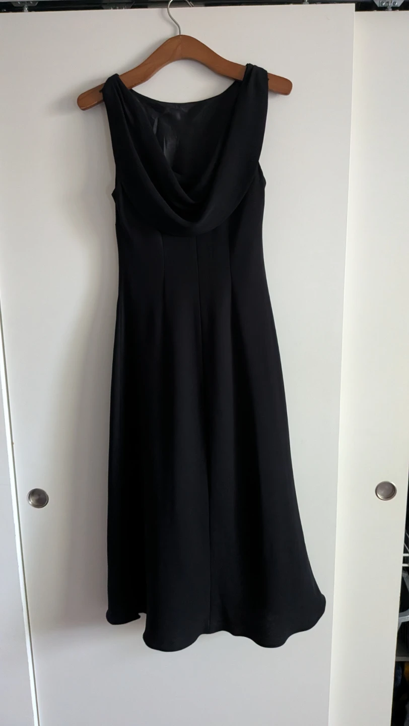 Vintage Black Sleeveless Dress - Size 8 - photo 3