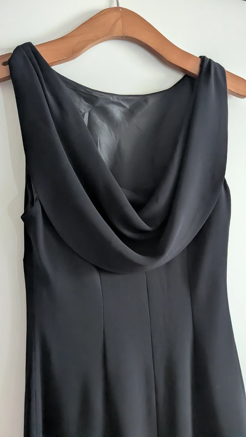 Vintage Black Sleeveless Dress - Size 8 - photo 4