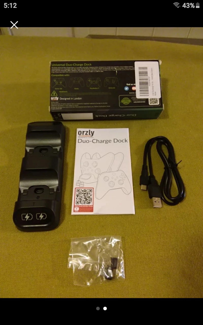 🎮 🎮 🆕 Duo-Charger Docking Station  🎮 🎮 🆕 - photo 2