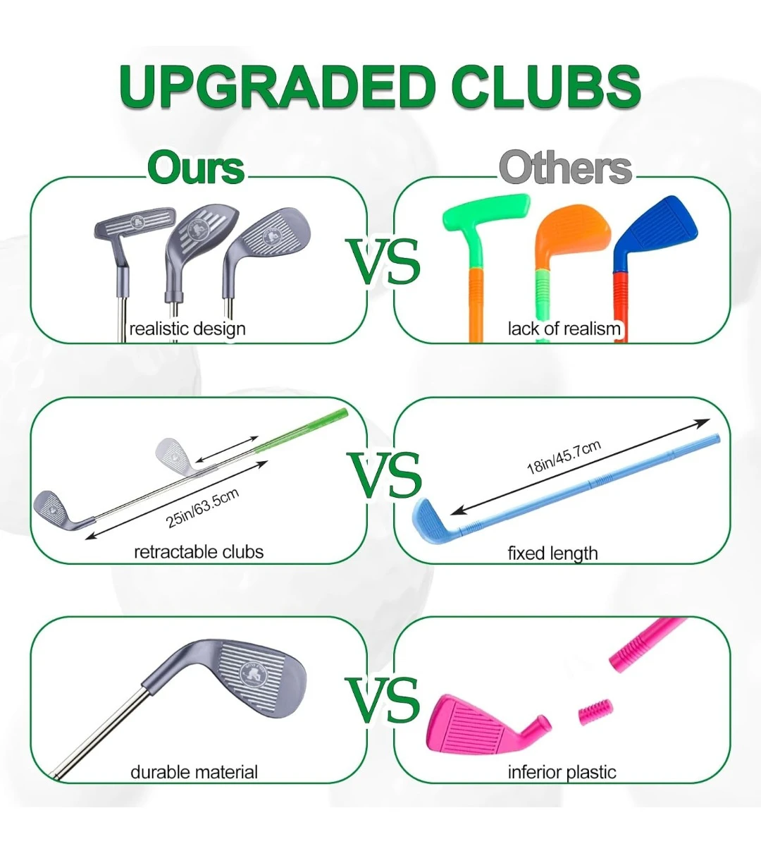 Kids Golf Club Set with Adjustable Club - photo 2