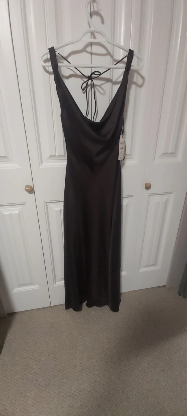 New ZARA satin dress size S ⚽️ - photo 3