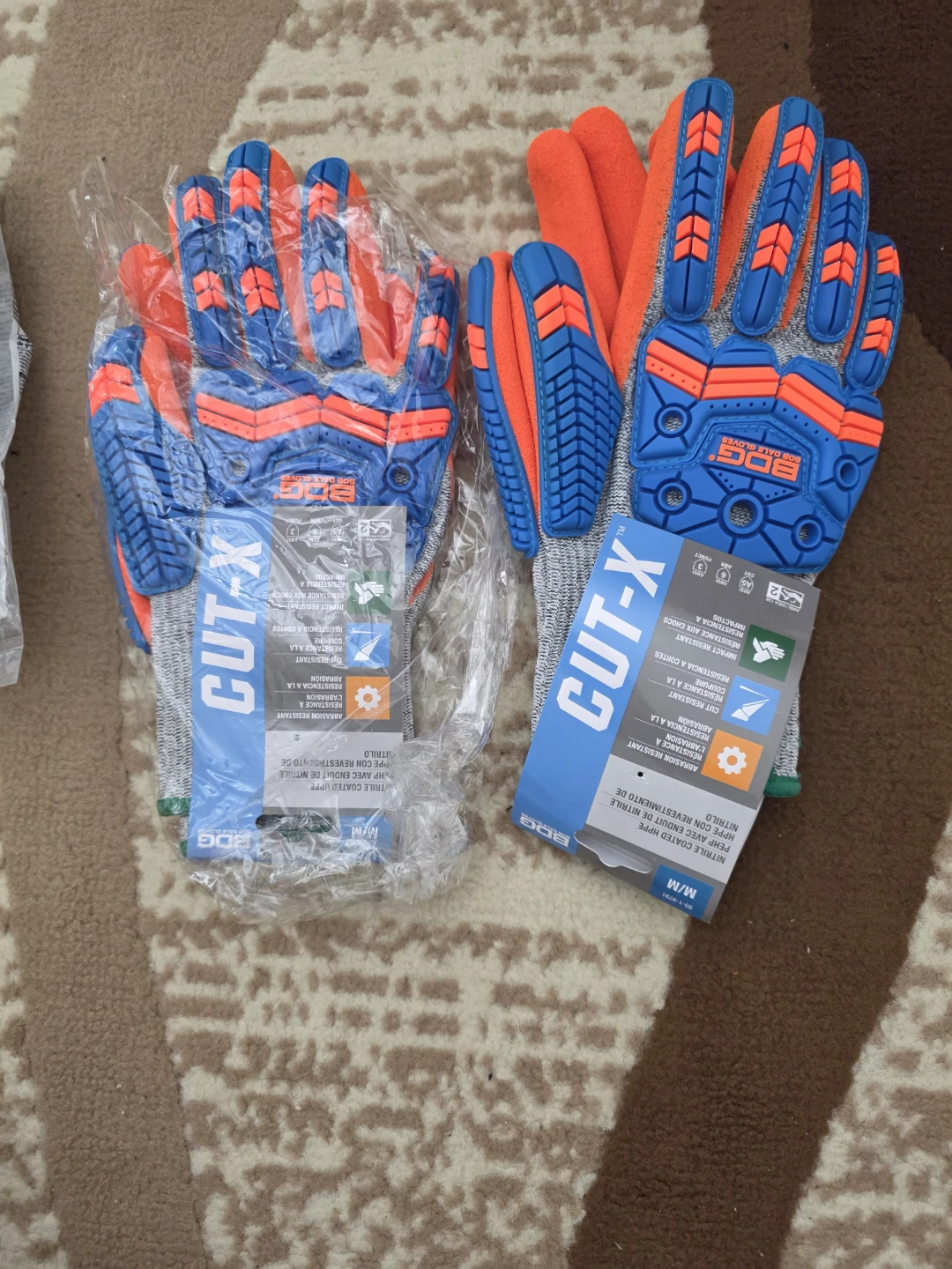 $20 for 2pairs BDG CUT-X Nitrile Coated HPPE Gloves