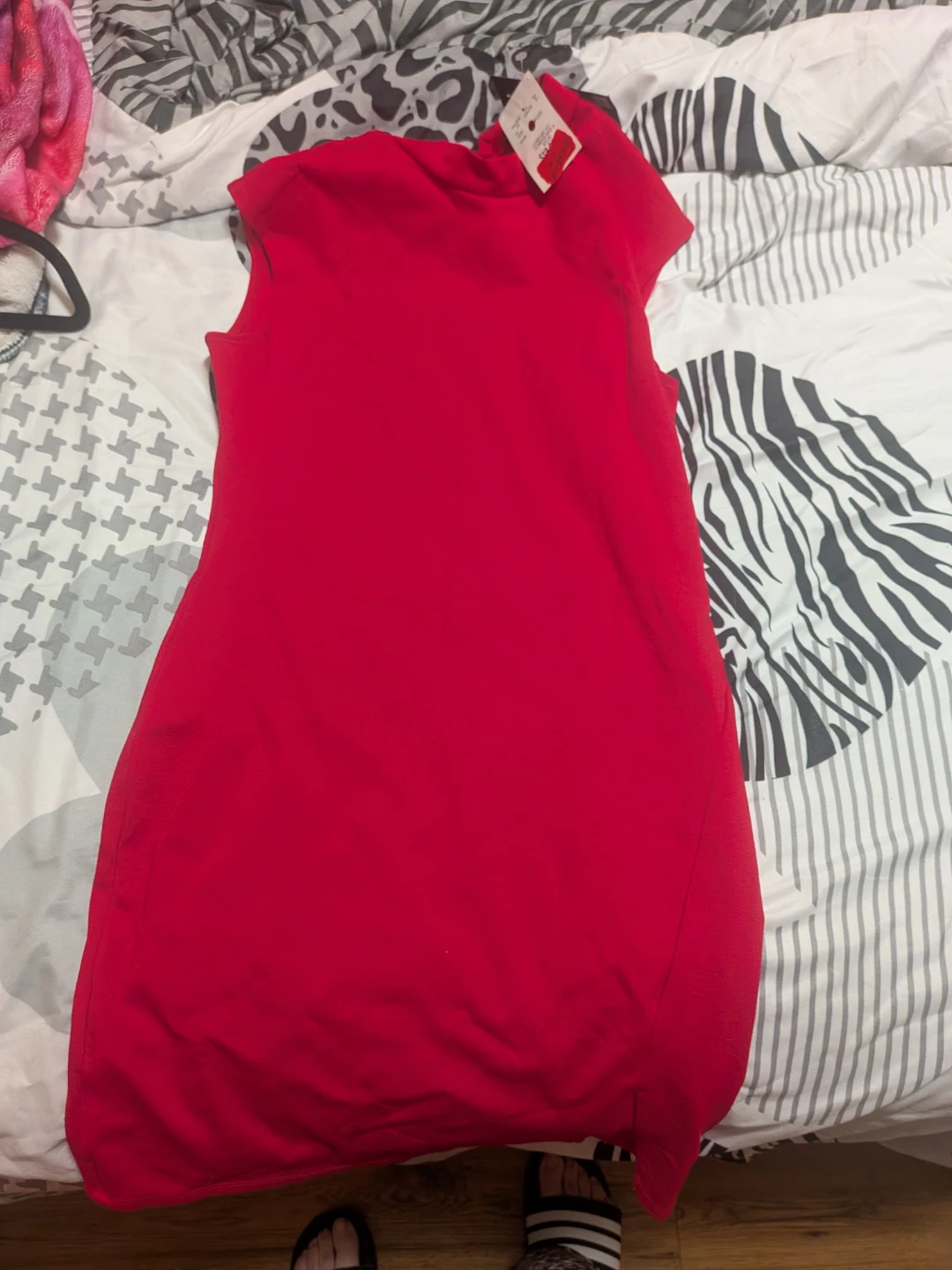 red bodycon mini dress pick up in st.albert