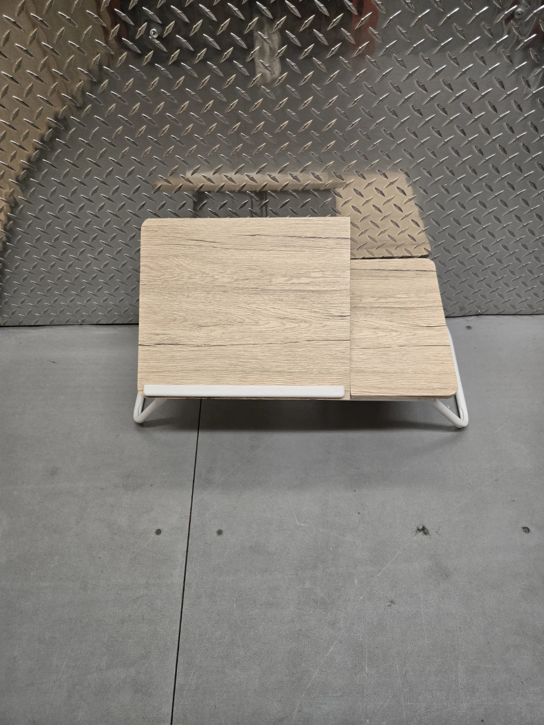 Adjustable Folding Wood Laptop Desk Bed Tray - photo 2