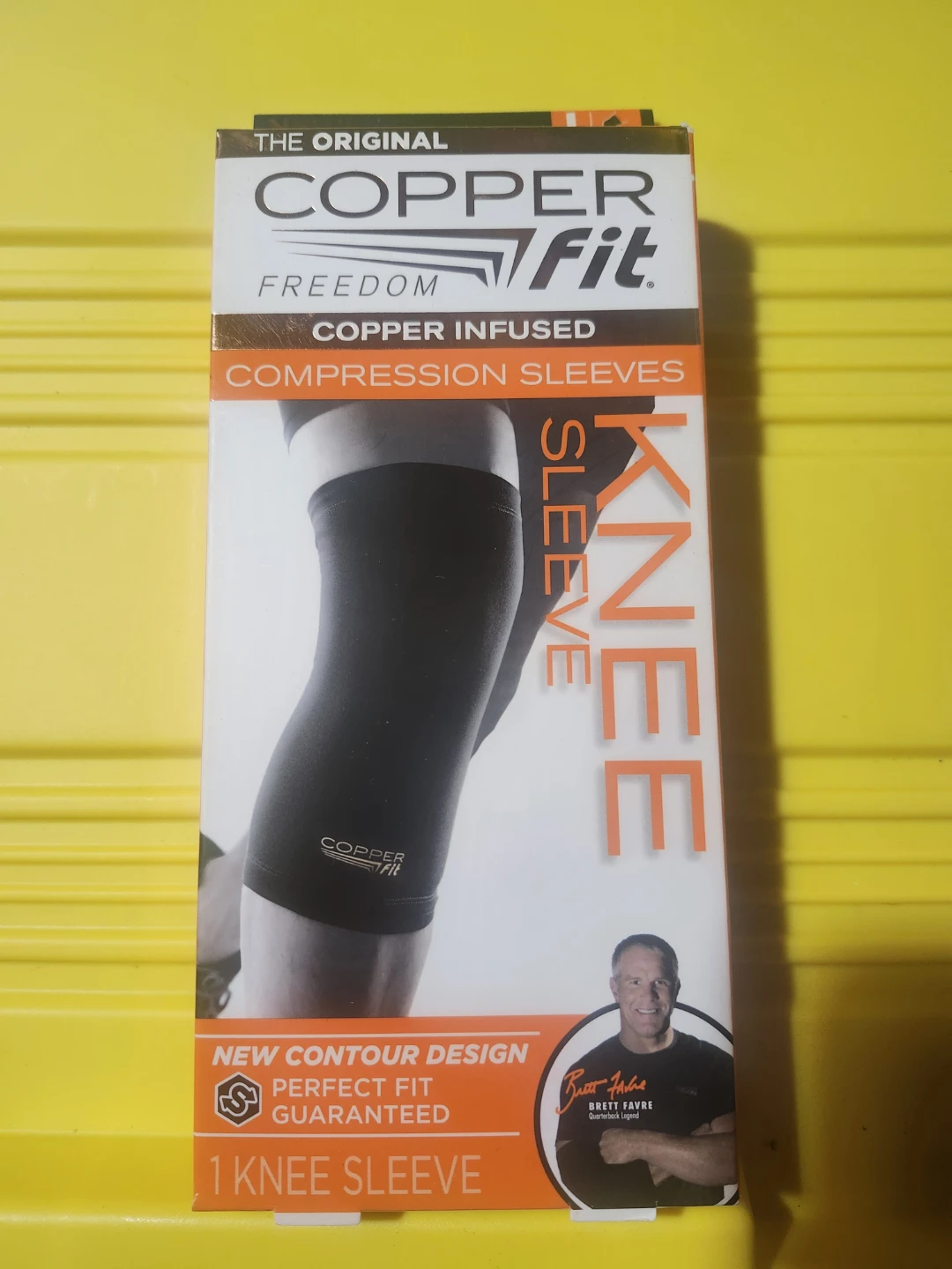 Copper Fit Compression Knee Sleeve, Large