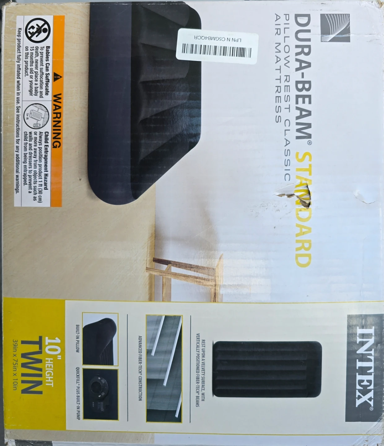 Intex Dura-Beam Standard Air Mattress