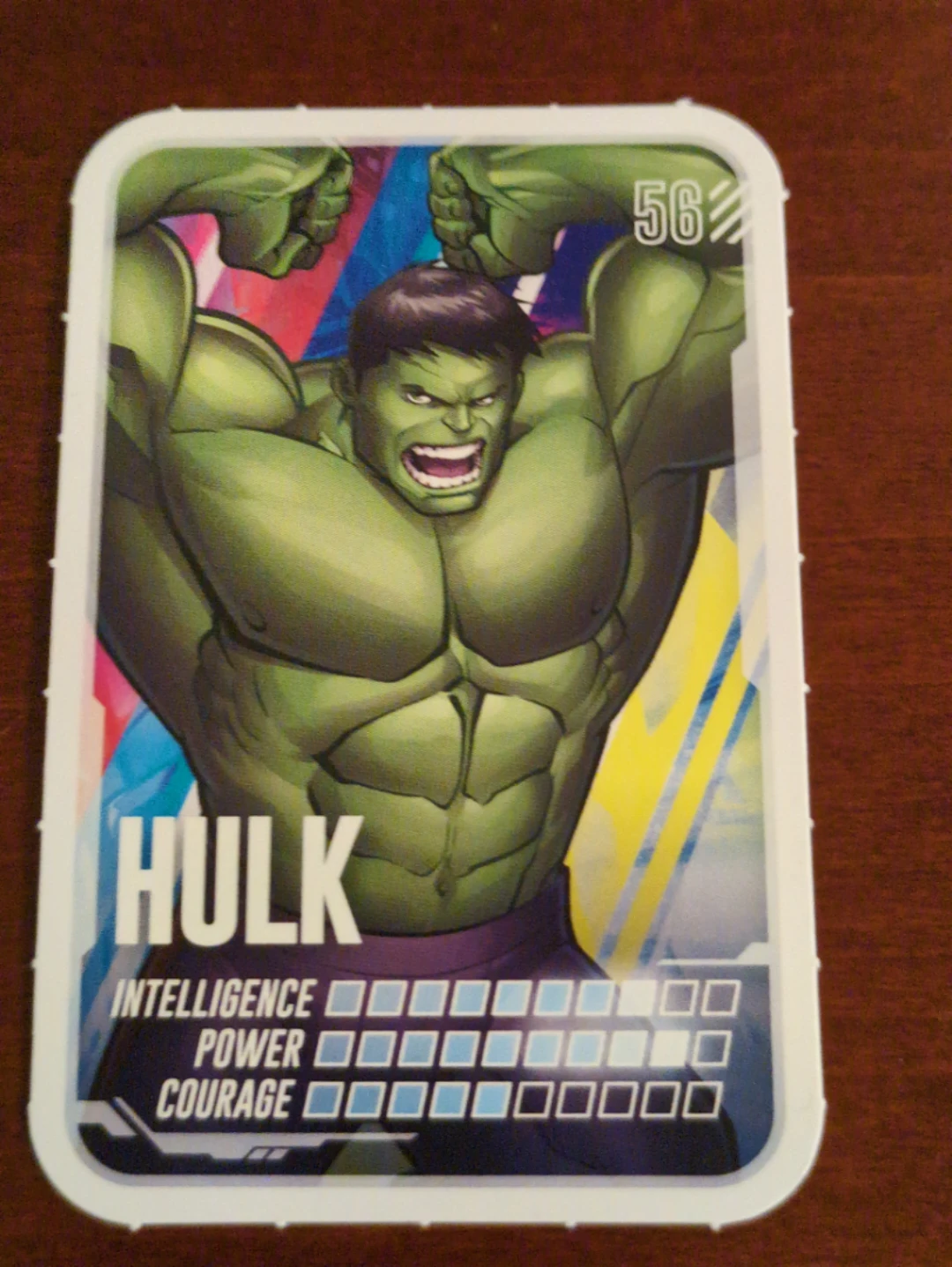 Marvel Hulk Trading Card - photo 2