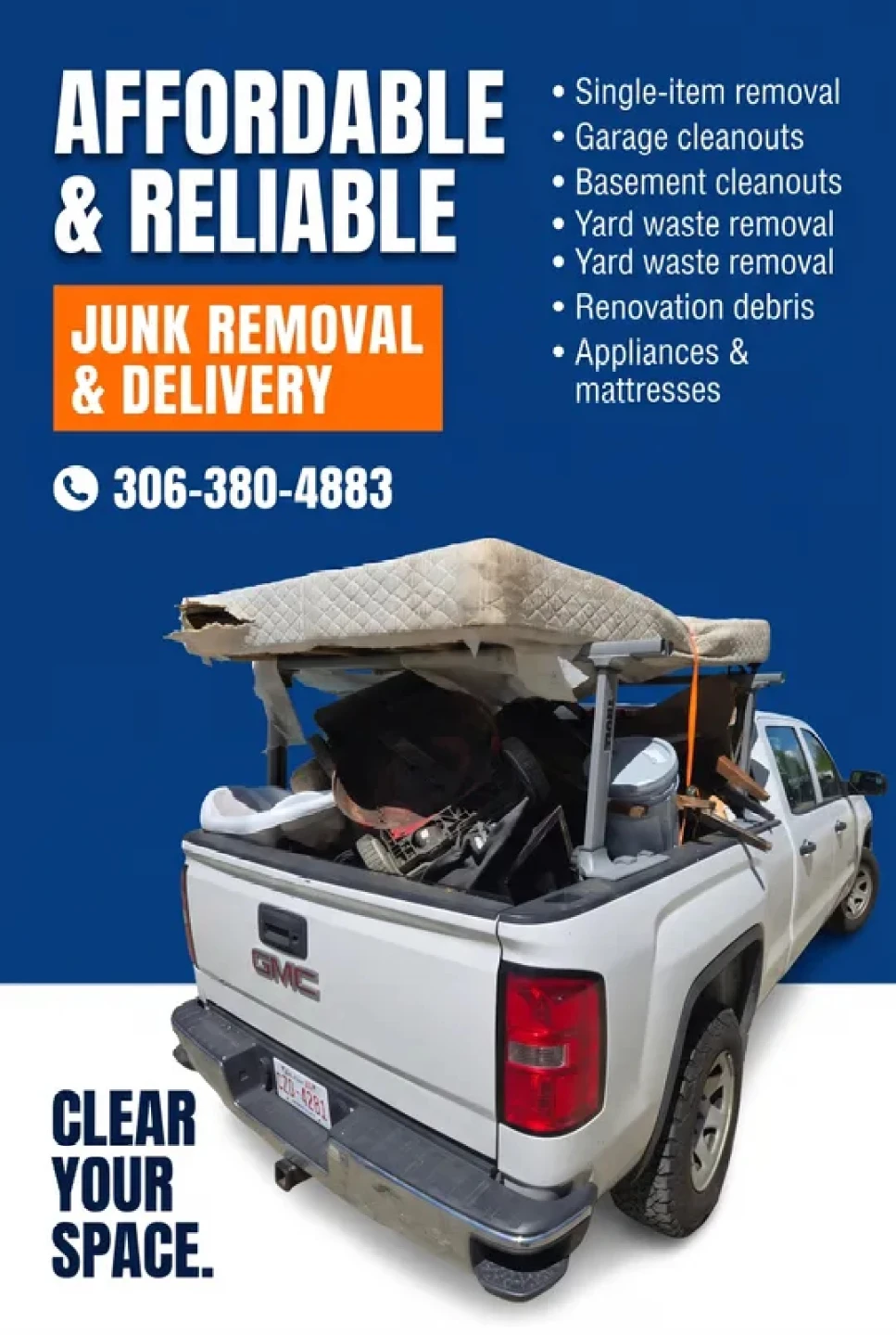 Junk Removal and delivery