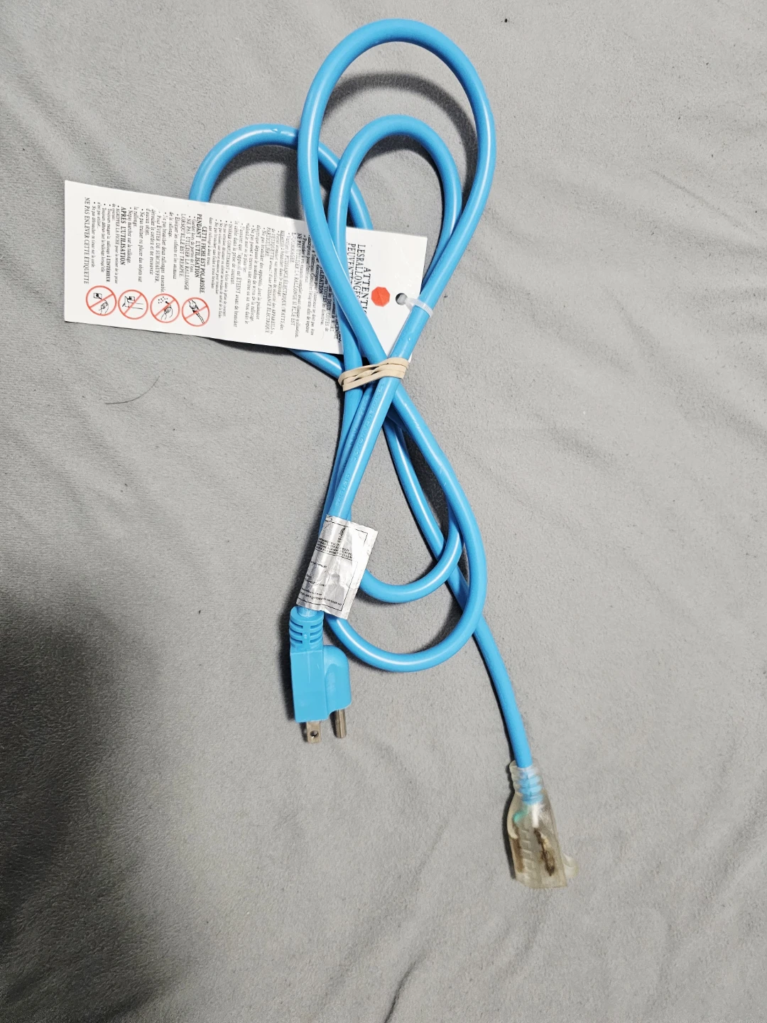 Bright Blue Extension Cord - photo 3