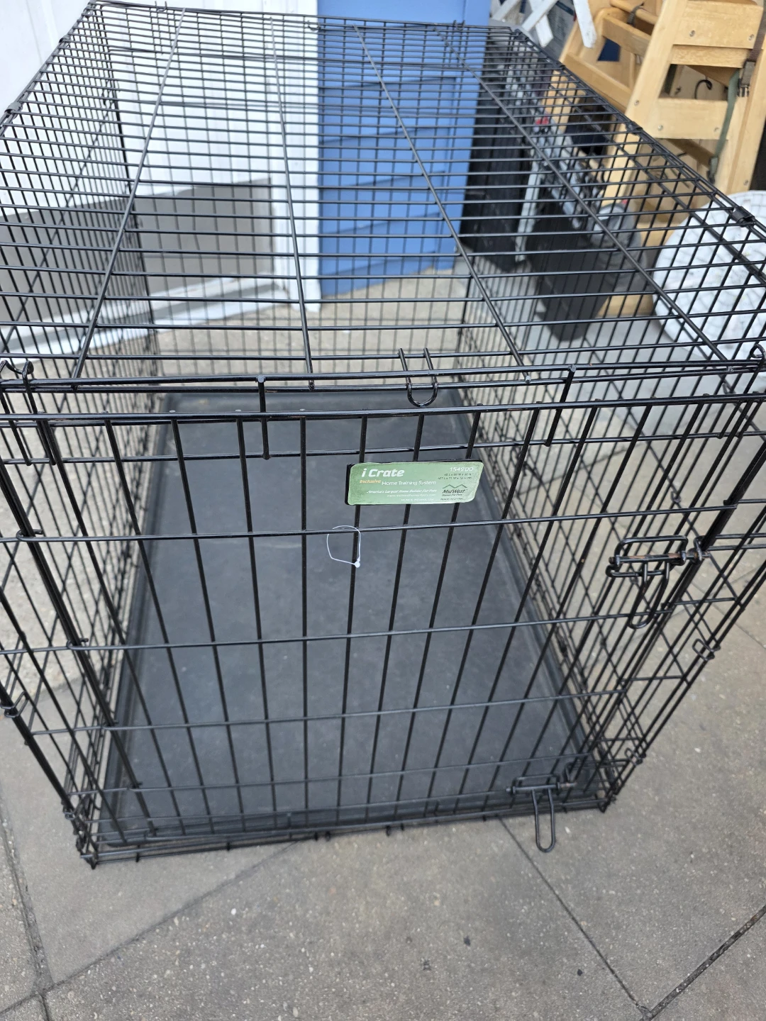iCrate Black Dog Crate - photo 2