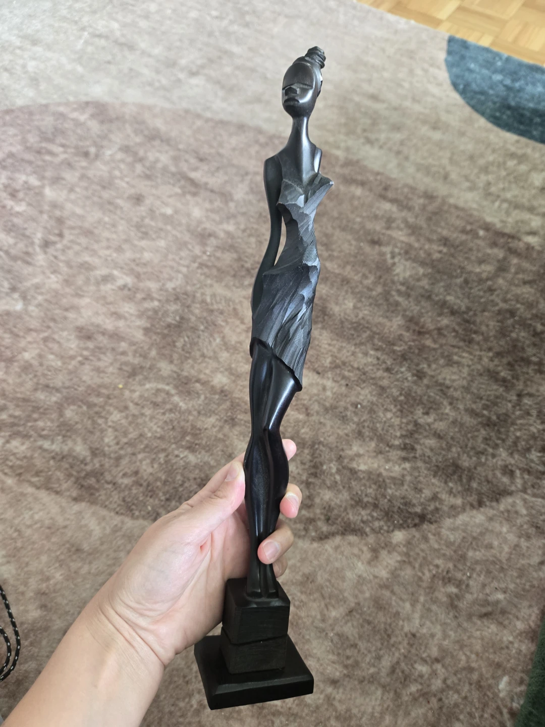 Wooden Figurine of a Woman