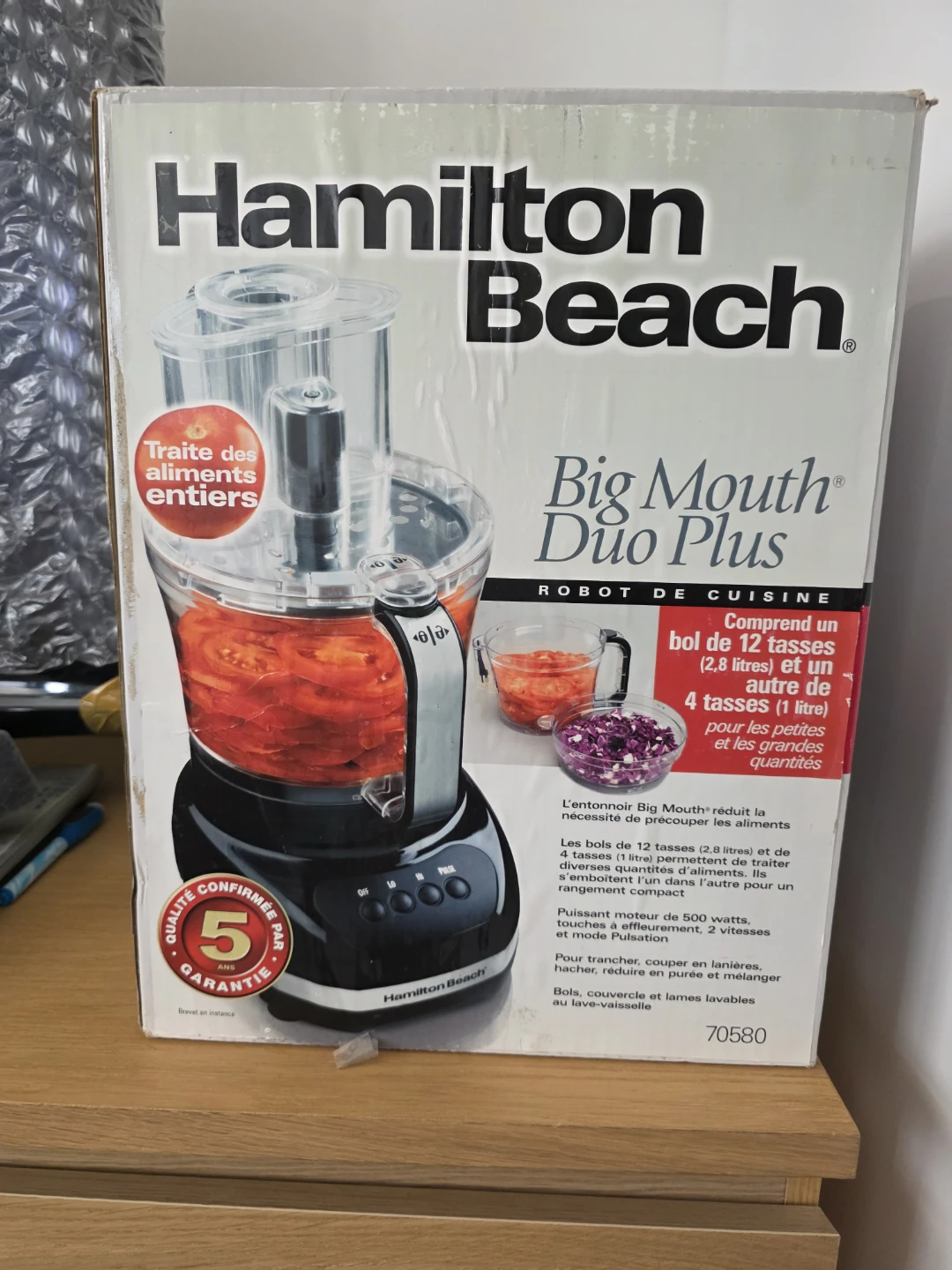 Hamilton Beach Big Mouth Duo Plus Food Processor
