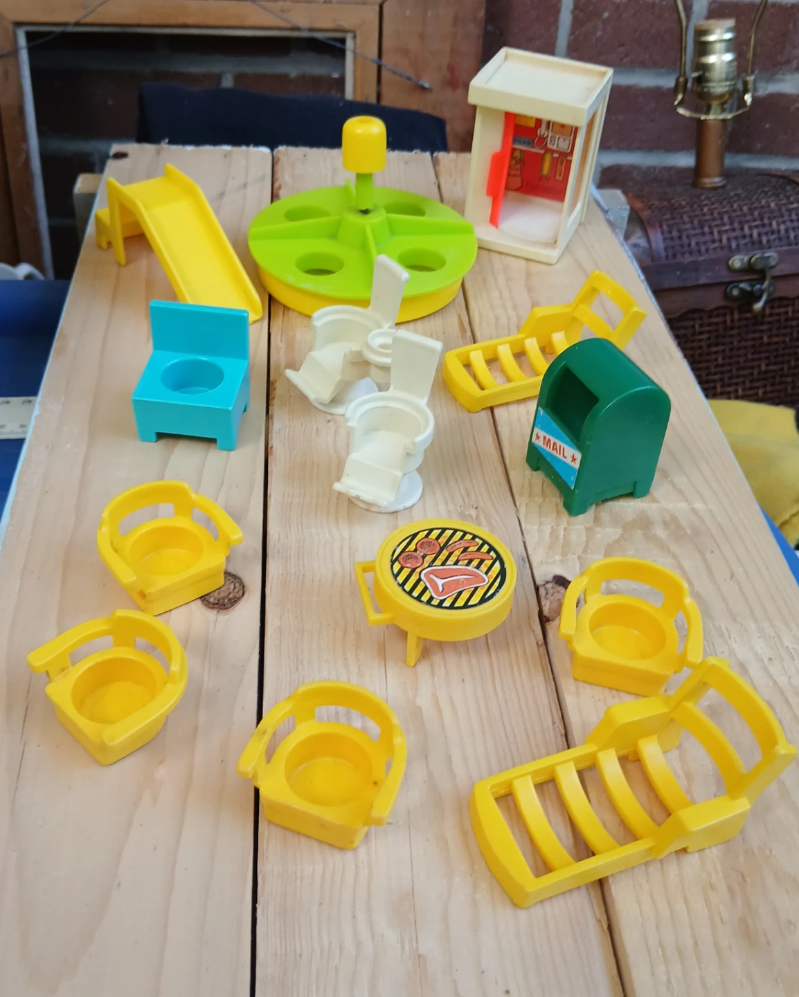 Vintage Fisher-Price Little People Playset Pieces - photo 5