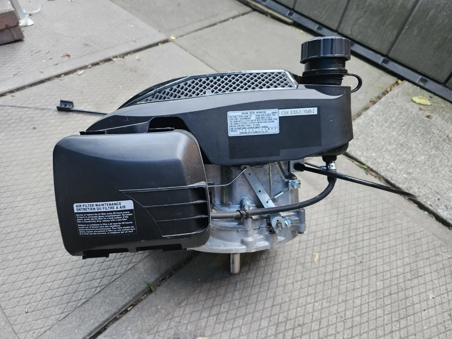 Almost new 150cc OHV Engine for mower (read description) - photo 5