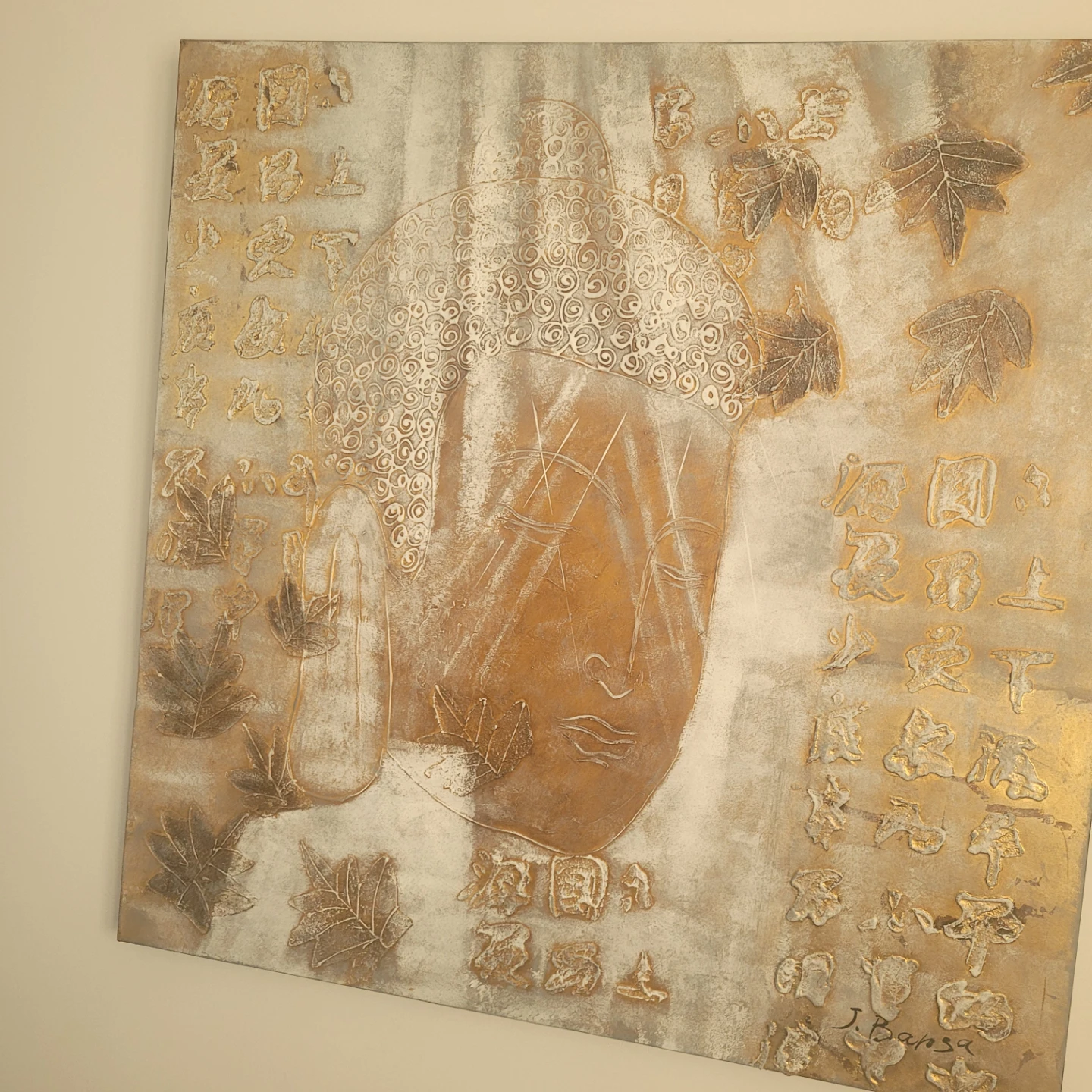 Buddha Wall Art Painting - photo 3