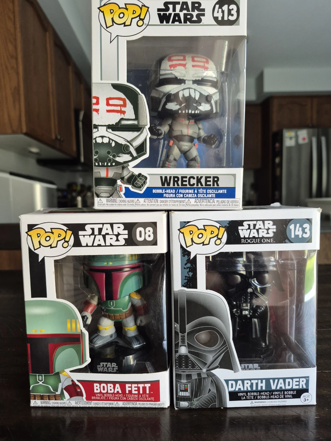 Funko Pop! Star Wars Bobble-Head Figures