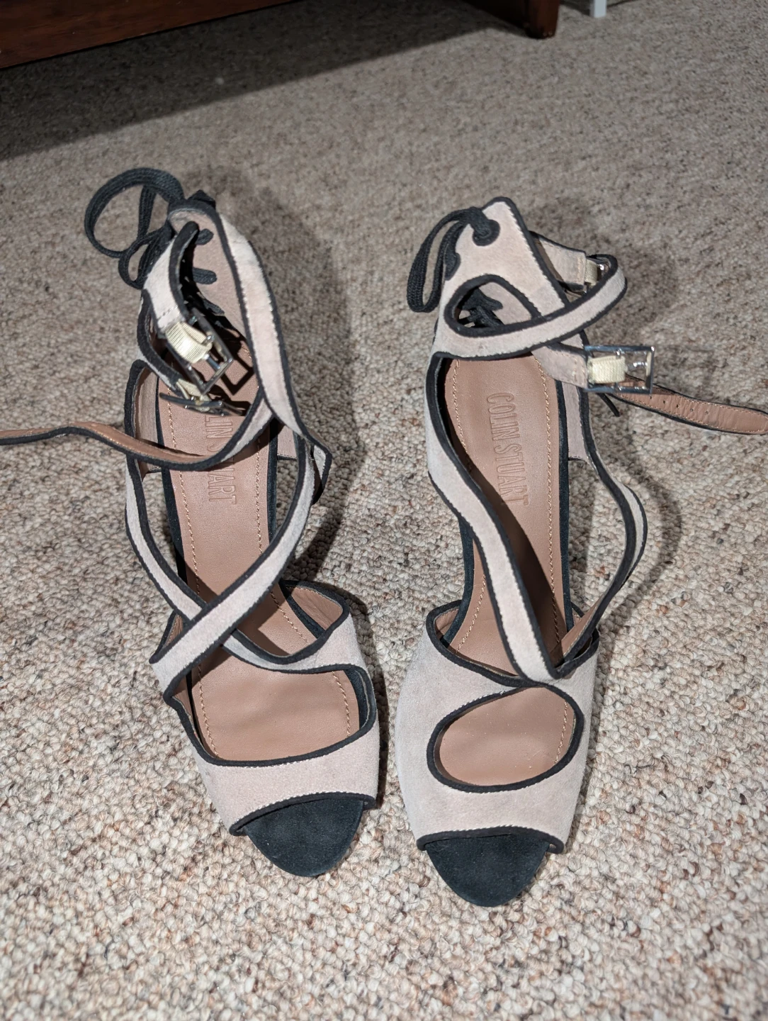 Colin Stuart open toe heels - photo 2
