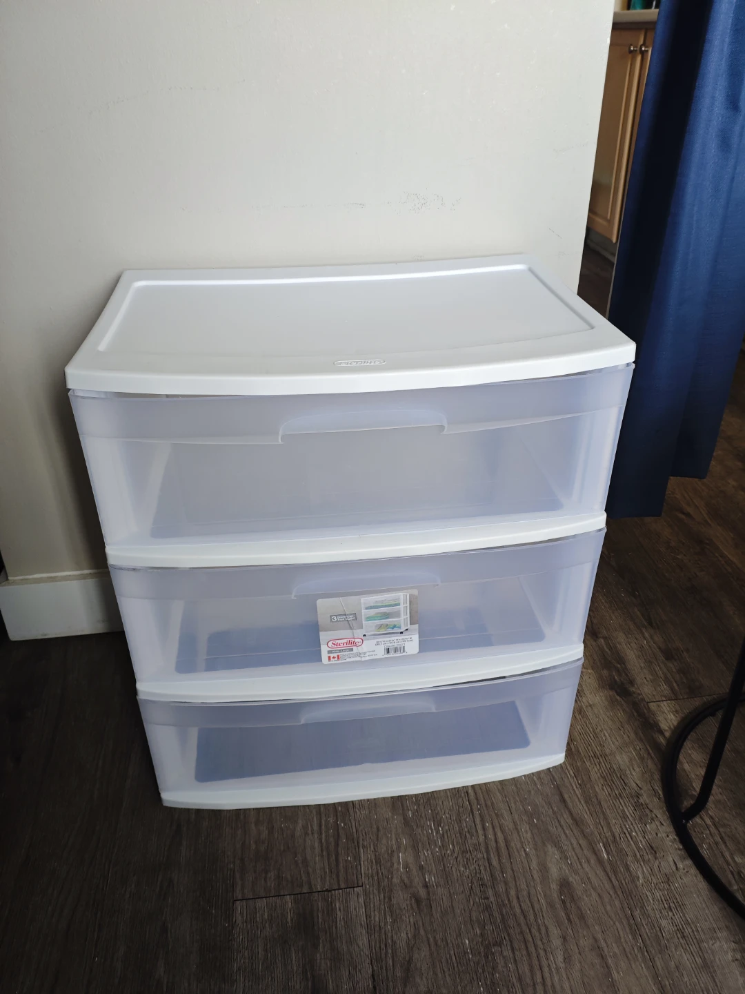 Sterilite 3 Drawer Rolling Storage Cart - photo 2