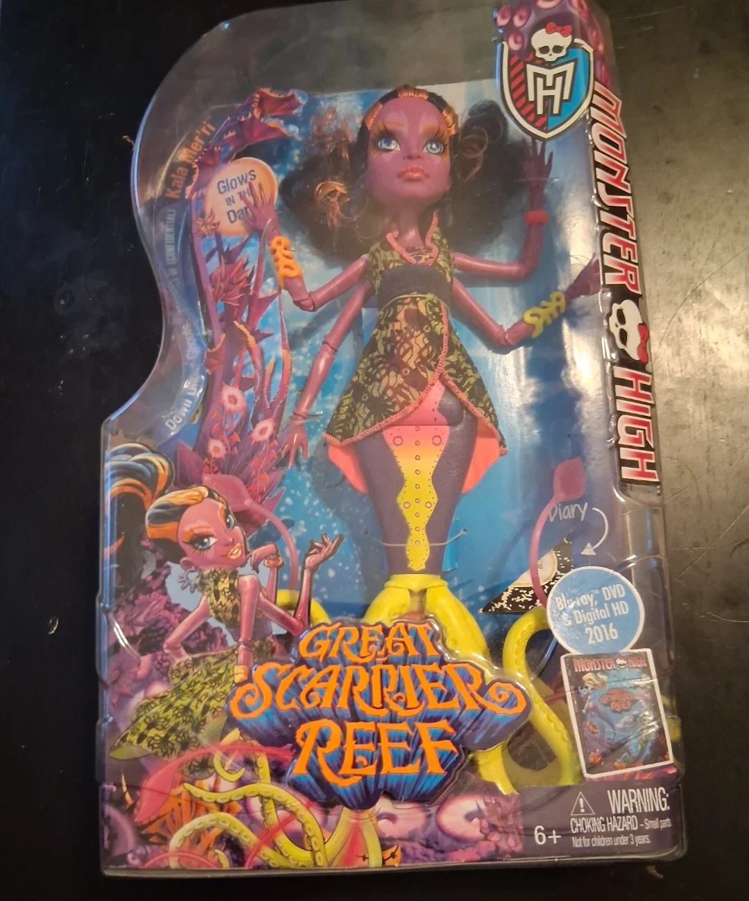 Monster High Great Scarrier Reef Kala Merri doll