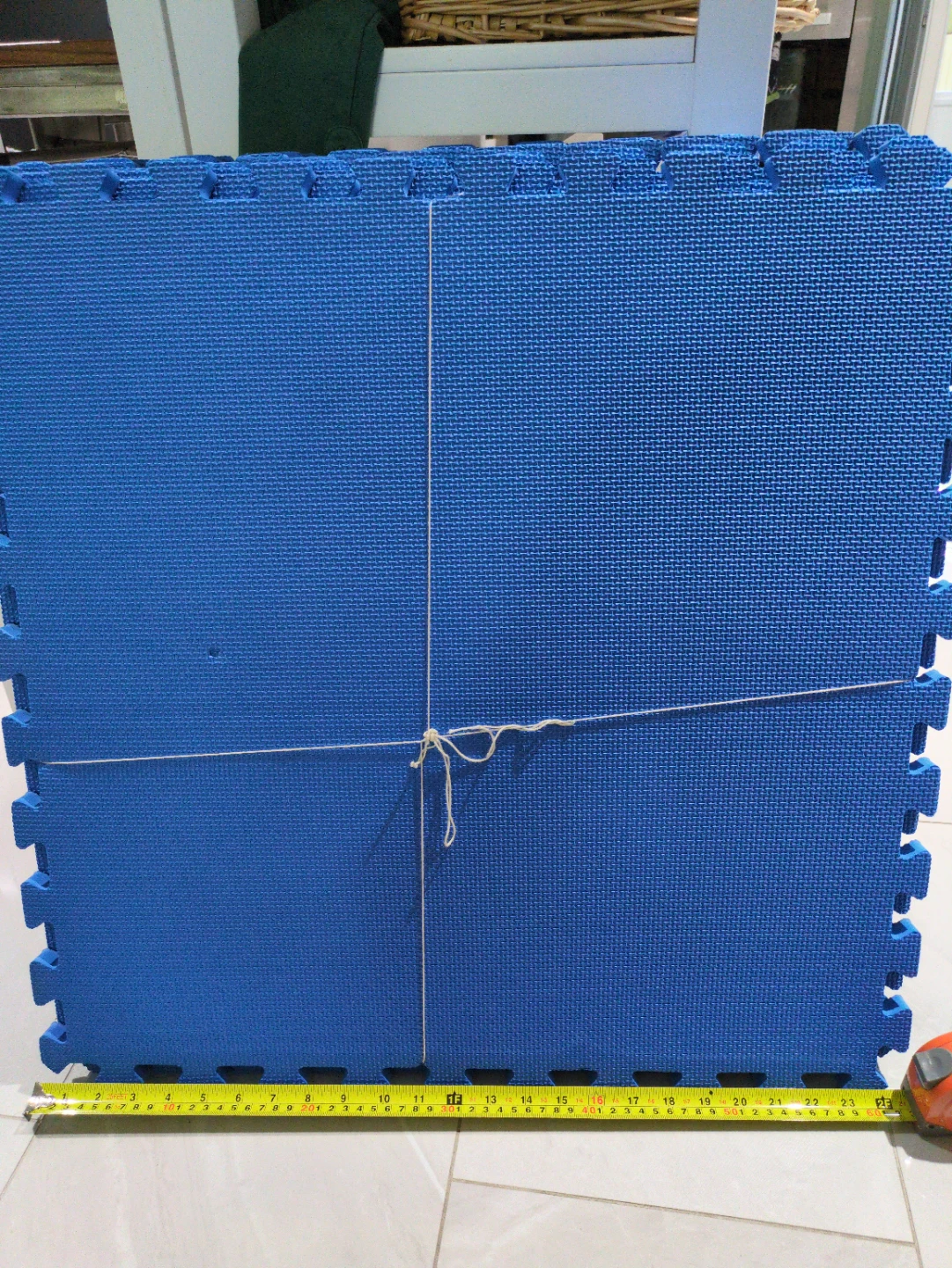 Blue Interlocking Foam Floor Mats 2'x2' - photo 2