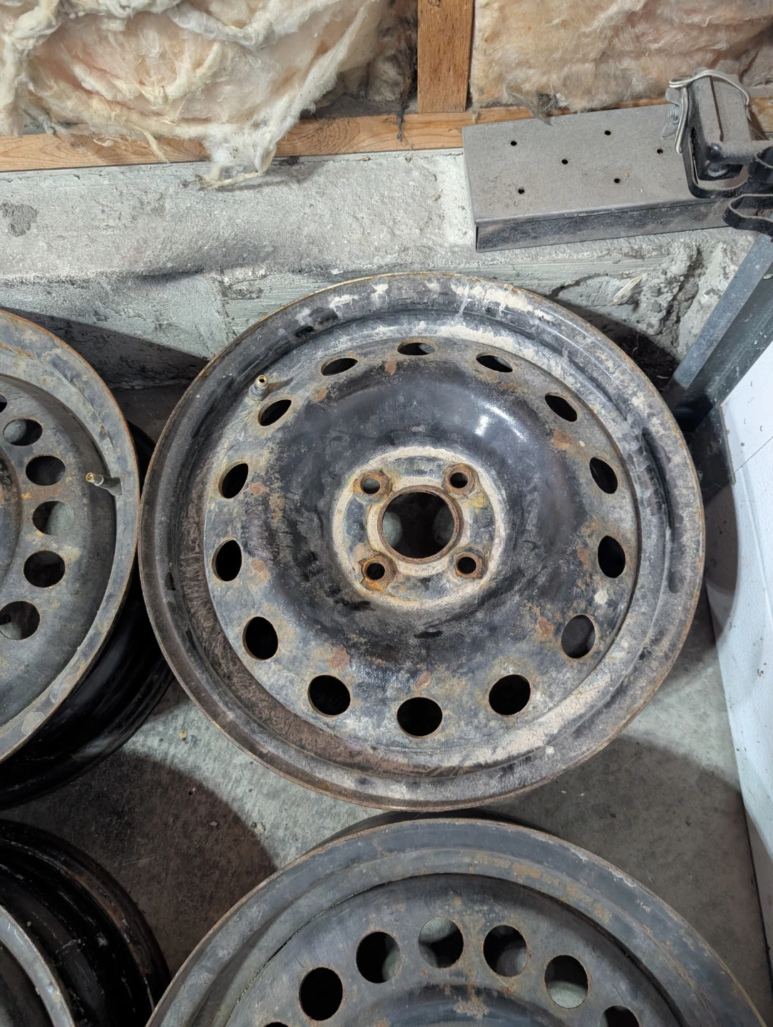 (4)-15 inch 4x100 Steel Rims - photo 5