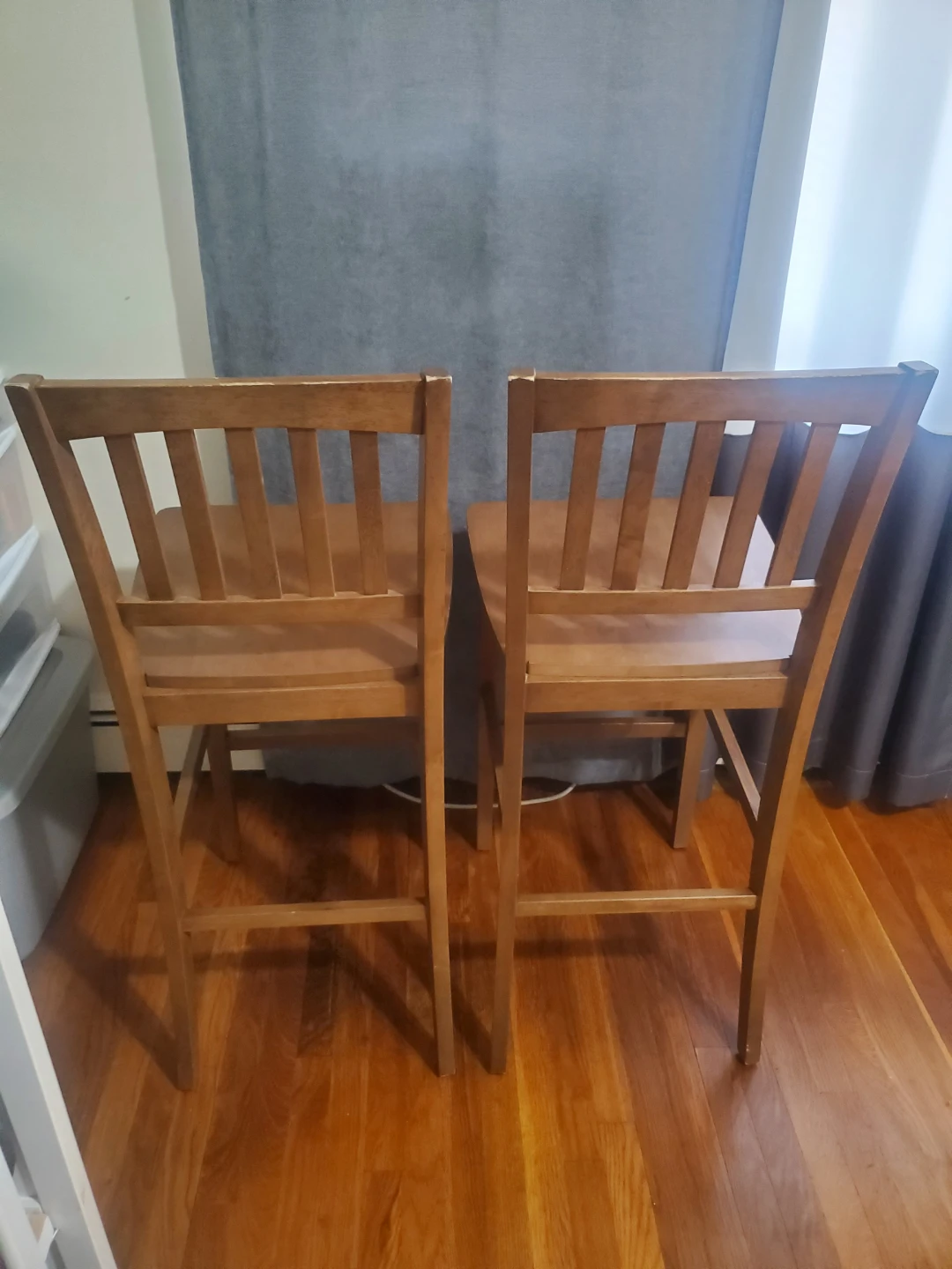Sturdy Wooden Barstools - photo 2