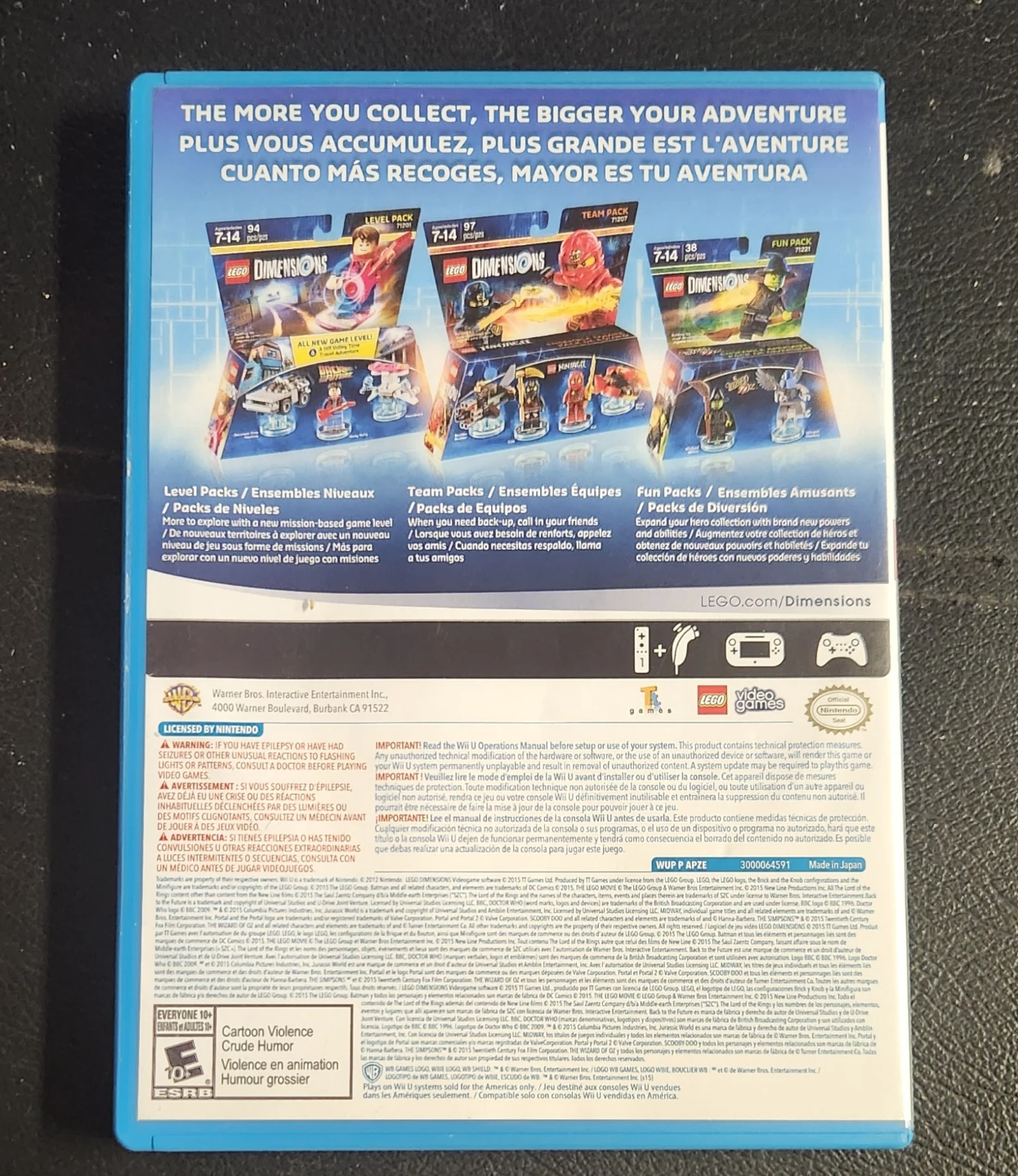 LEGO Dimensions - Nintendo Wii U ⚽️ - photo 3