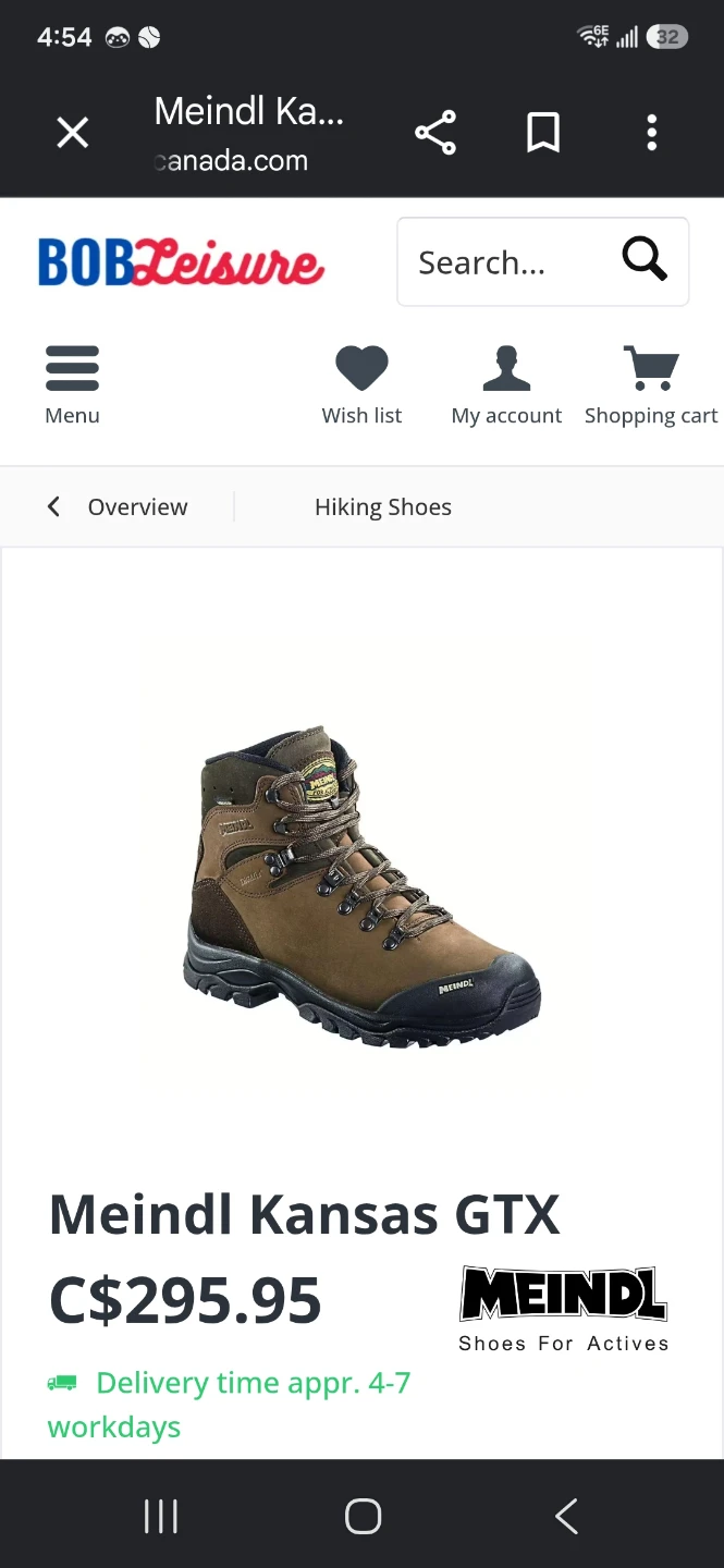 Meindl Kansas GTX Hiking Boots - photo 5