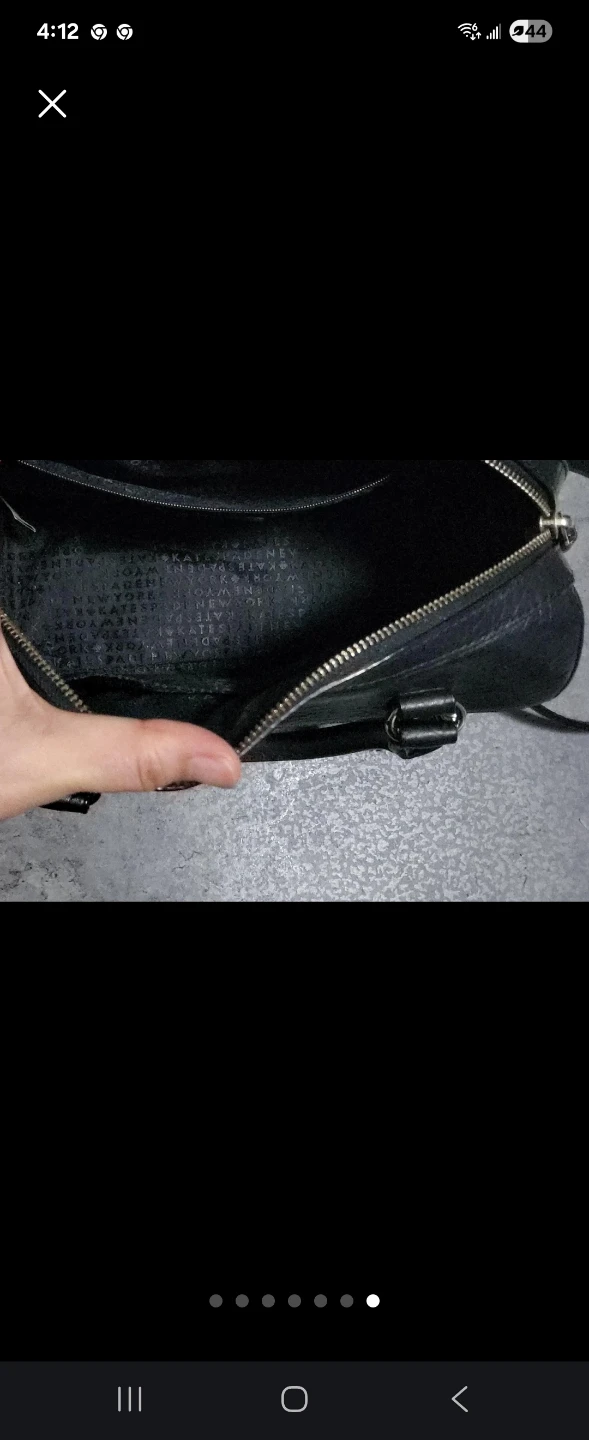 Kate Spade New York Black Leather Satchel Handbag - photo 2