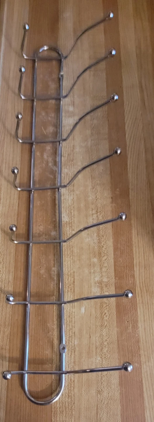 ⚽️ 7- hook coat wall/door rack - photo 3