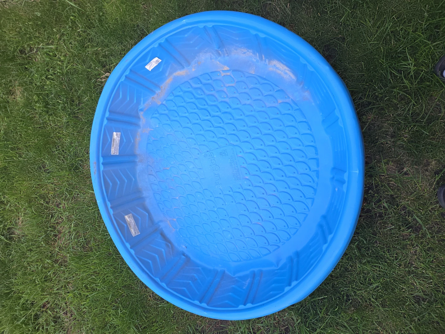 Blue Inflatable Kiddie Pool