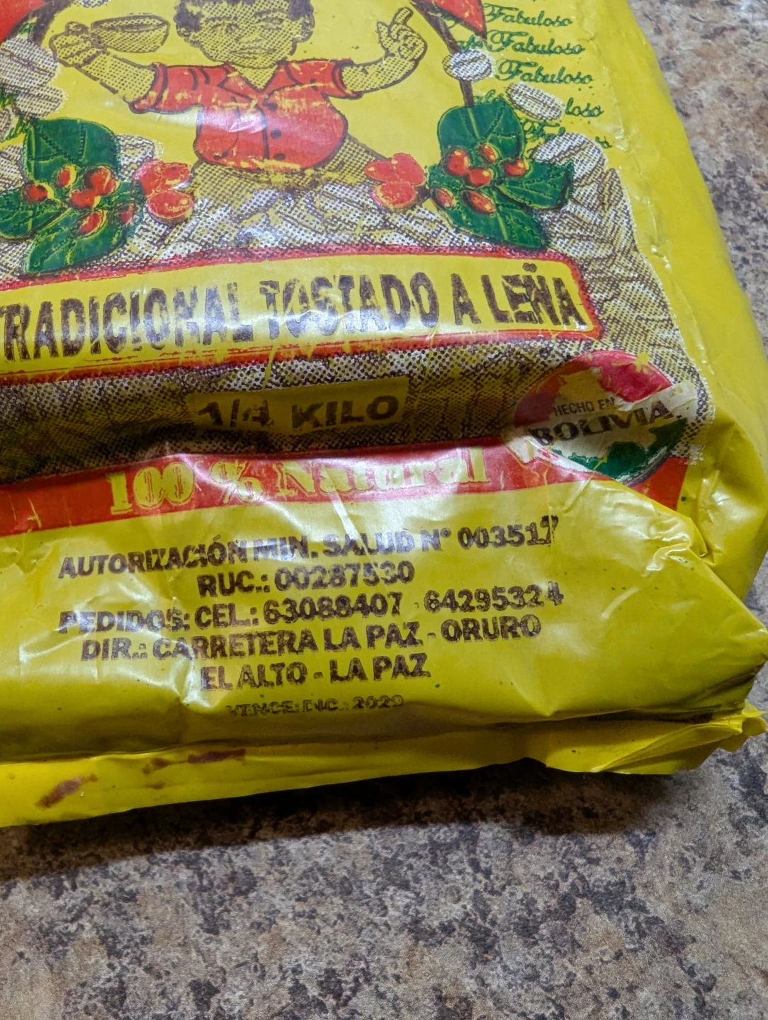 Café Fabuloso Traditional Coffee - 1/4 Kilo - photo 2