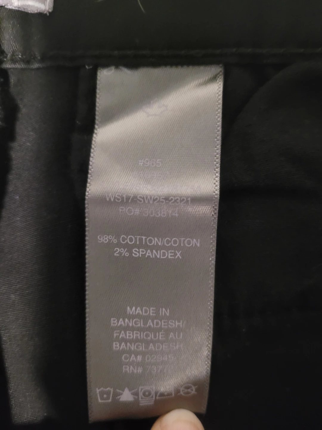 Sears Black Shorts Size 14 - photo 3