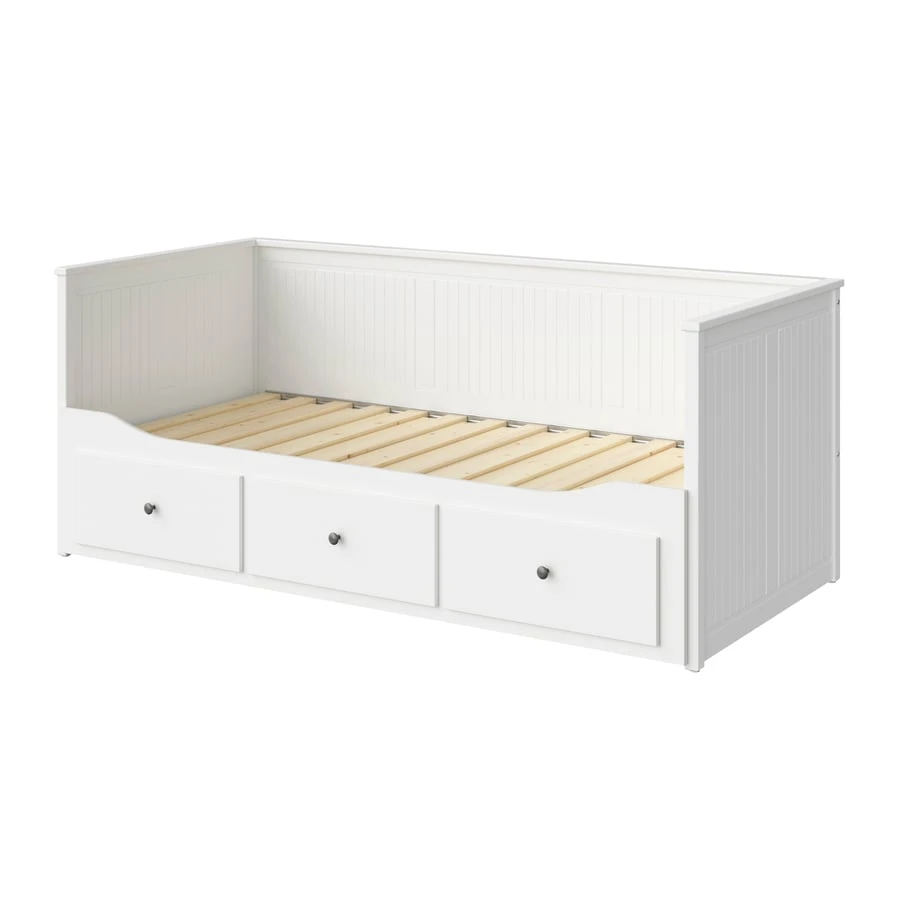 White Daybed with 3 Drawers - photo 2
