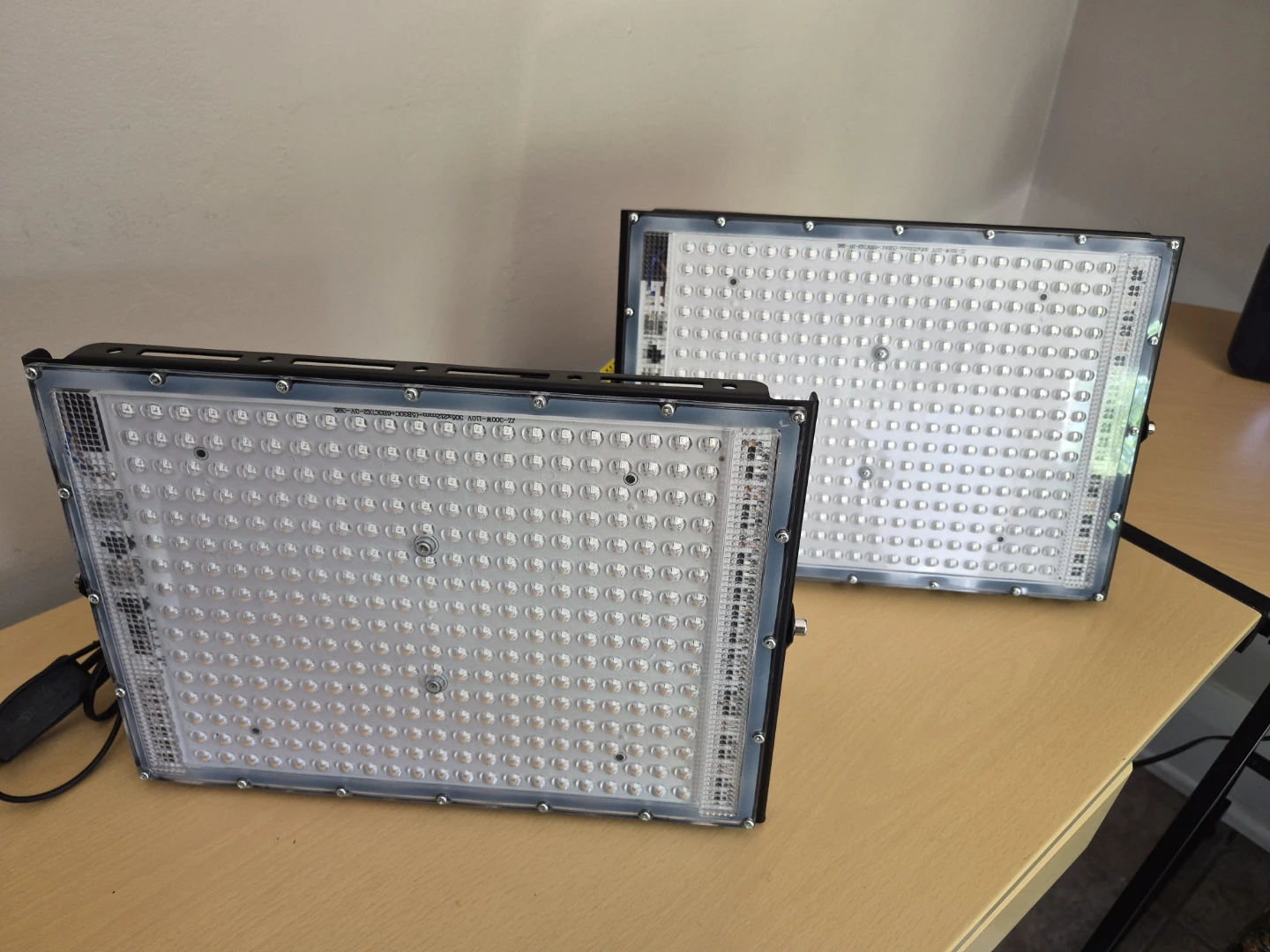 2x 300W LED Black Light Stage Wash Lights
