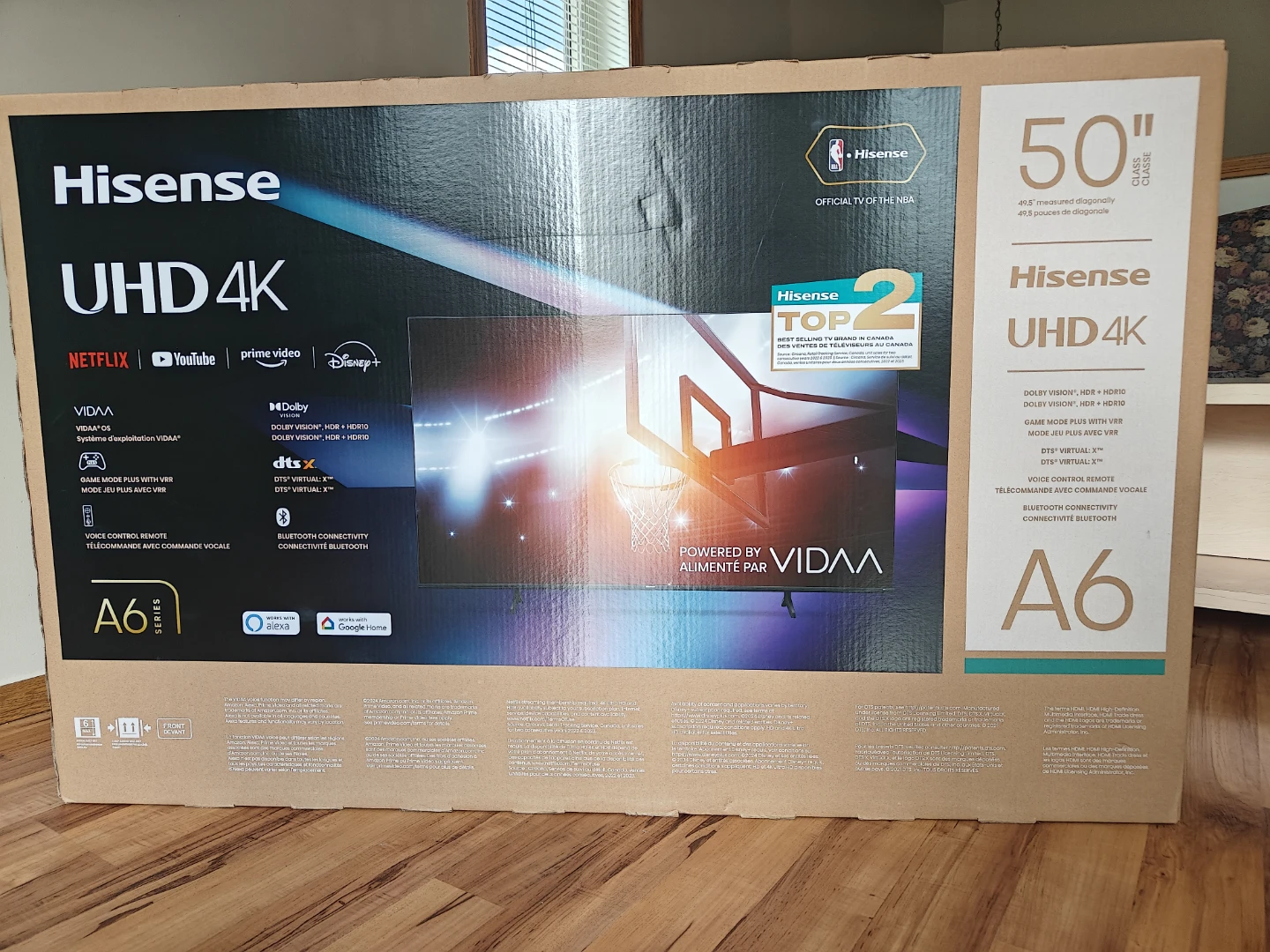 Hisense 50" UHD 4K Smart TV