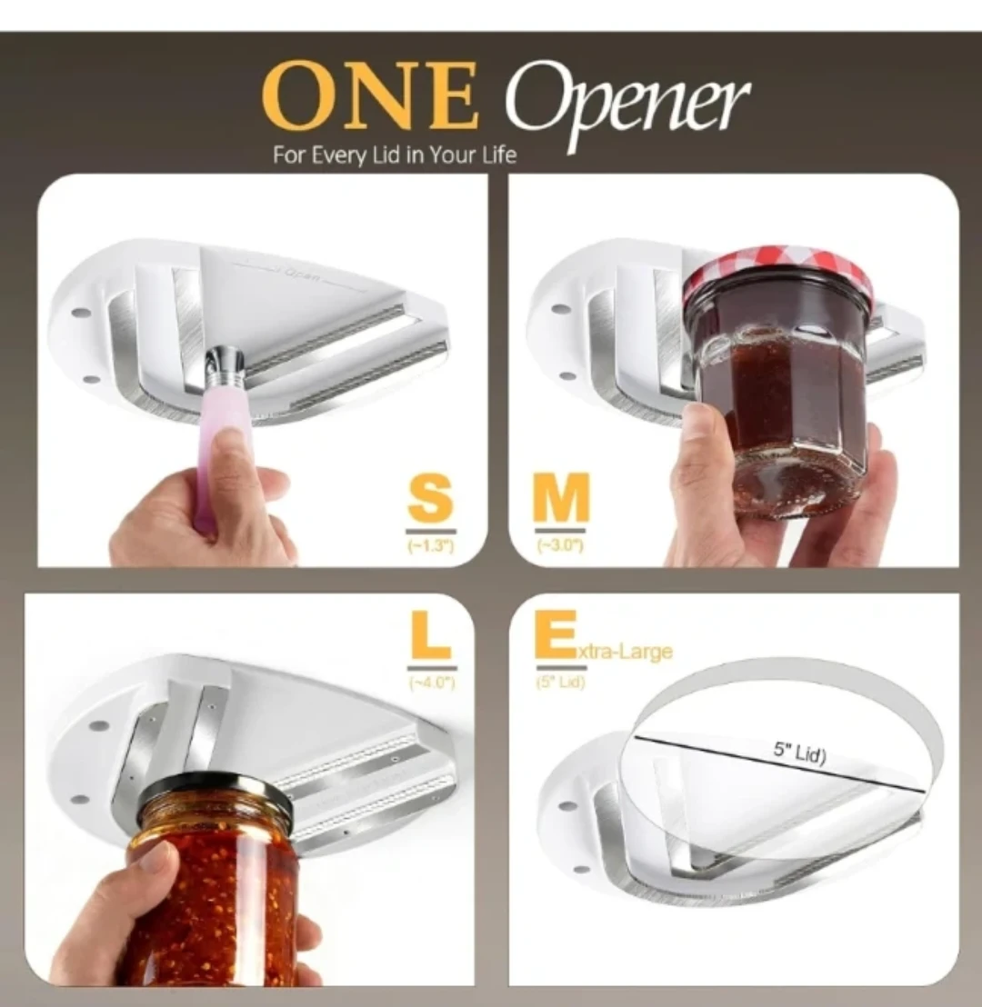Under Cabinet Jar Opener - 304 Stainless Steel - photo 3