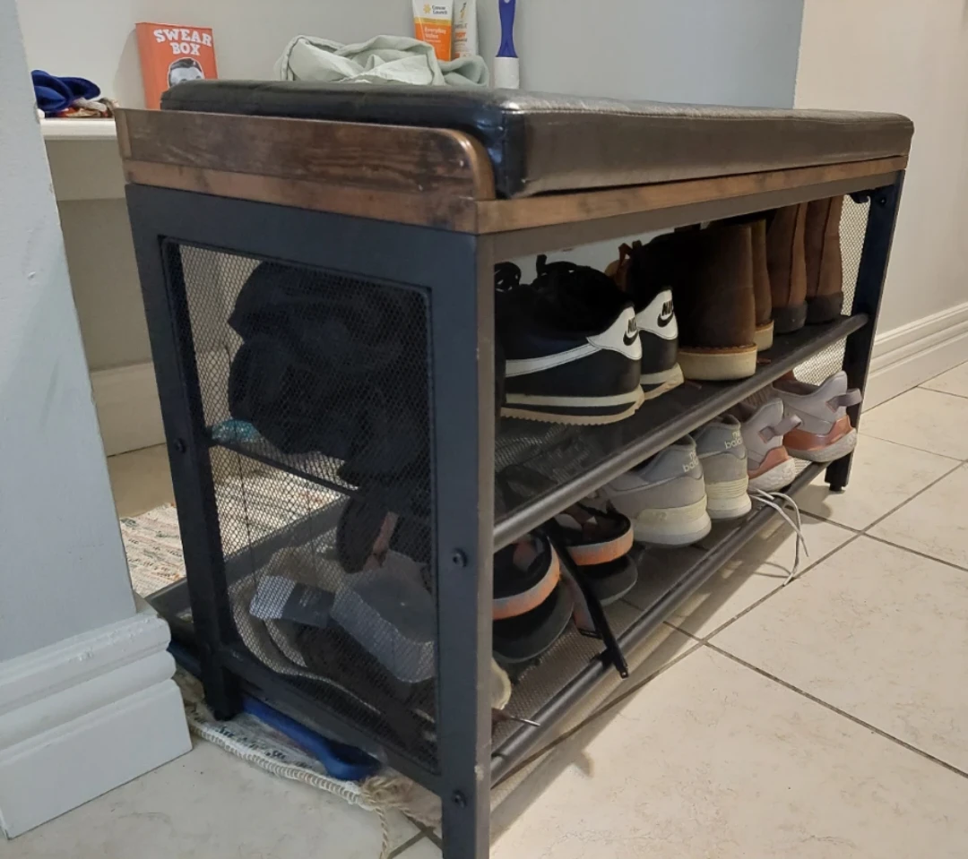 Shoe Storage Bench - photo 2