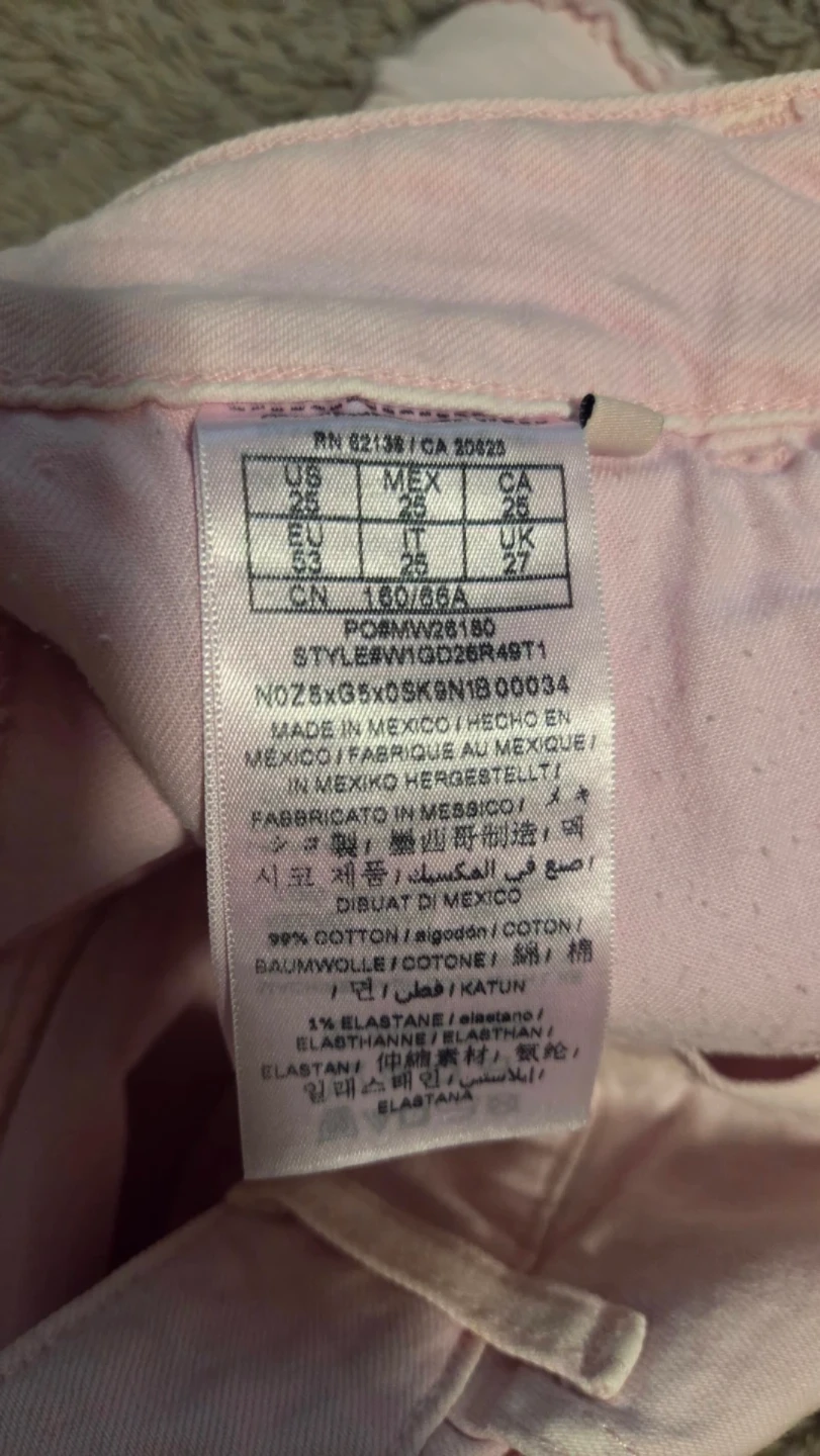 Guess Pink Denim Shorts - photo 3