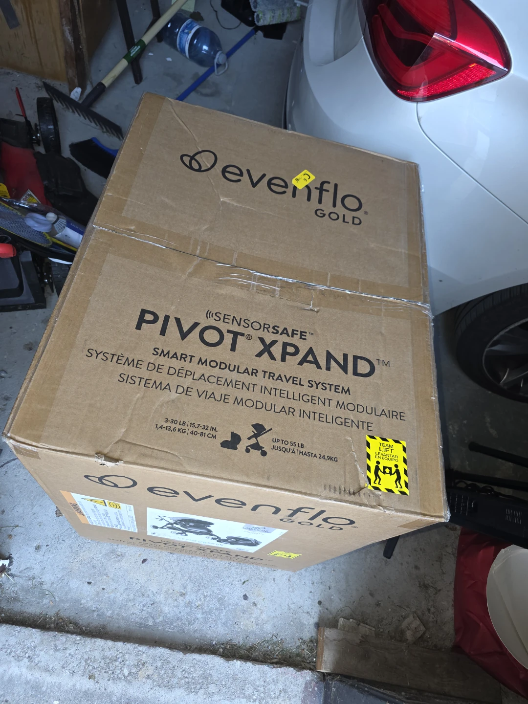 BRAND NEW! Evenflo Gold SensorSafe Pivot XpandTravel System - photo 2