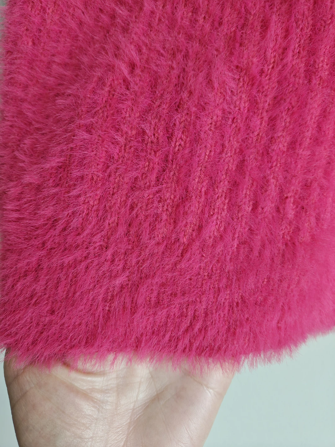 MNG Fuzzy Tank Top - Hot Pink - photo 4