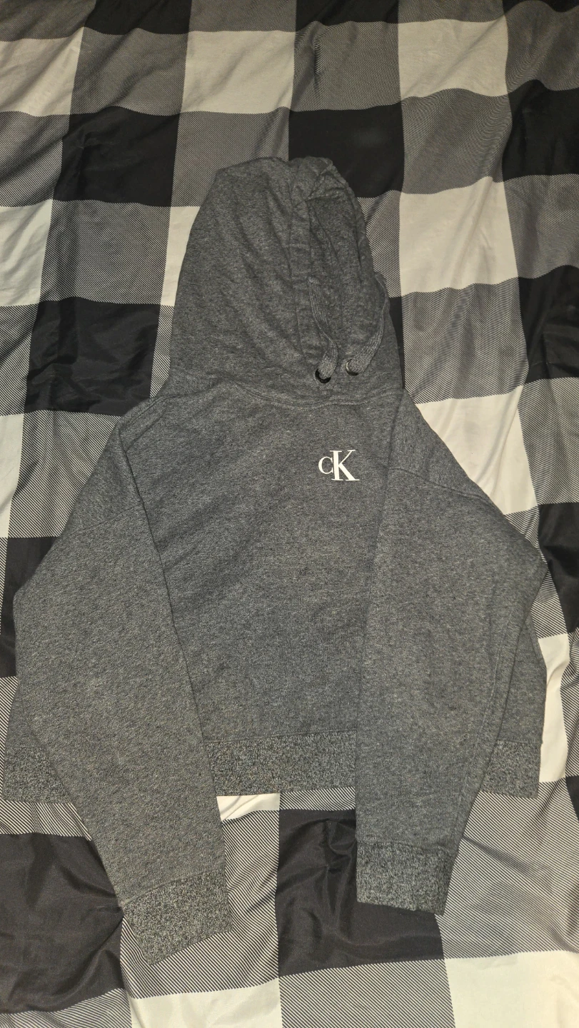 Calvin Klein Jeans Grey Hoodie and Sweatpants Set - photo 2