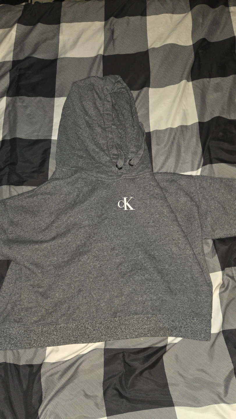 Calvin Klein Jeans Grey Hoodie and Sweatpants Set - photo 3