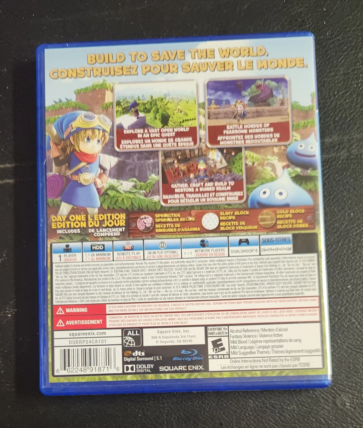 Dragon Quest Builders: Day One Edition - PS4 ⚽️ - photo 3