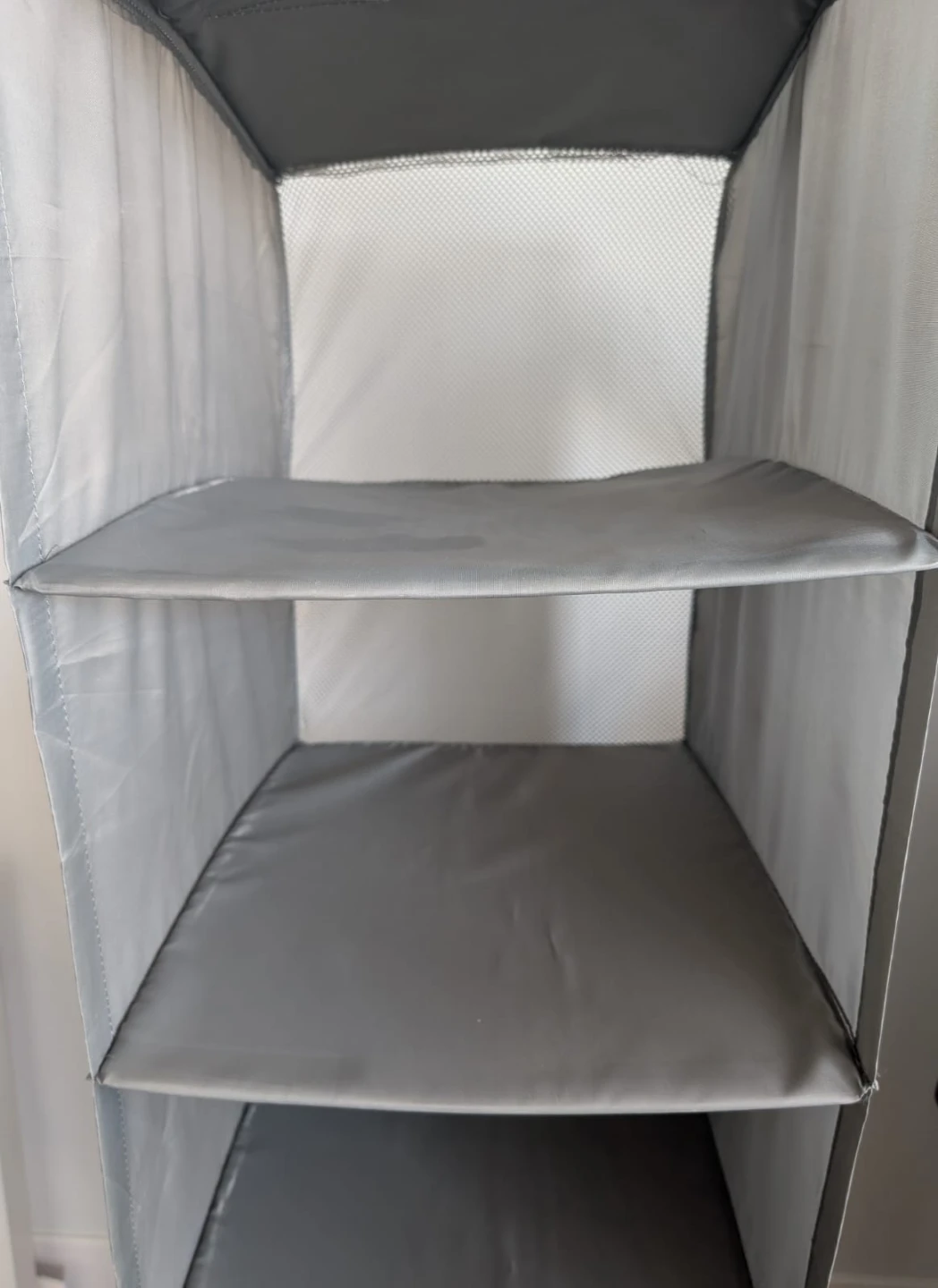 Two Grey 6-Shelf Hanging Closets - photo 4
