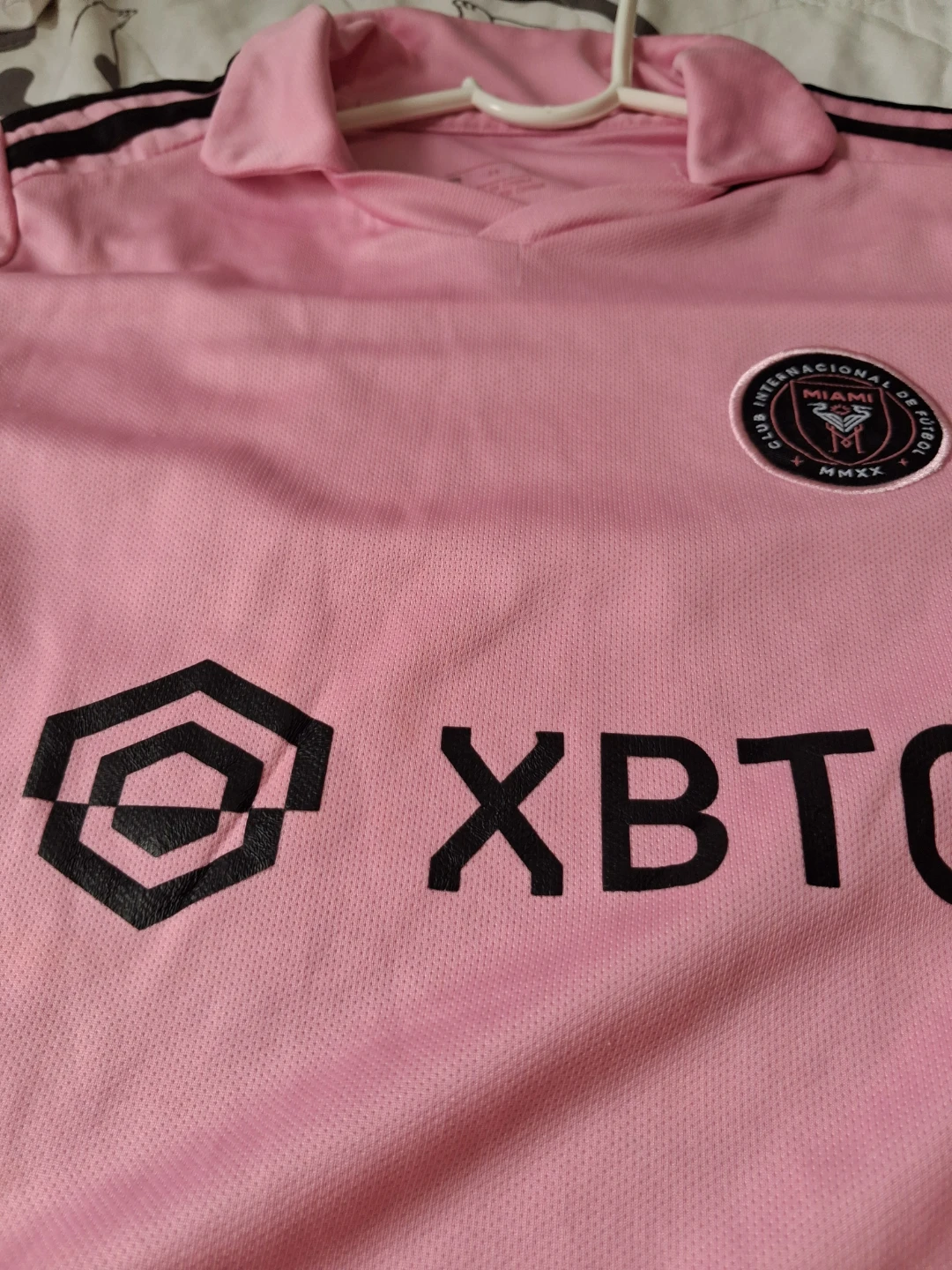 Inter Miami CF Messi #10 Pink Soccer Jersey - photo 3