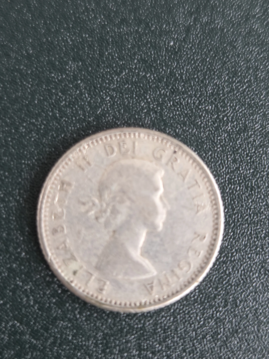 1950 Canadian 10 Cent Coin Silver
