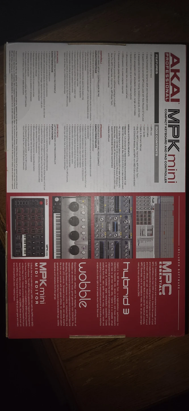 AKAI MPK Mini MKII Compact Keyboard and Pad Controller - photo 3