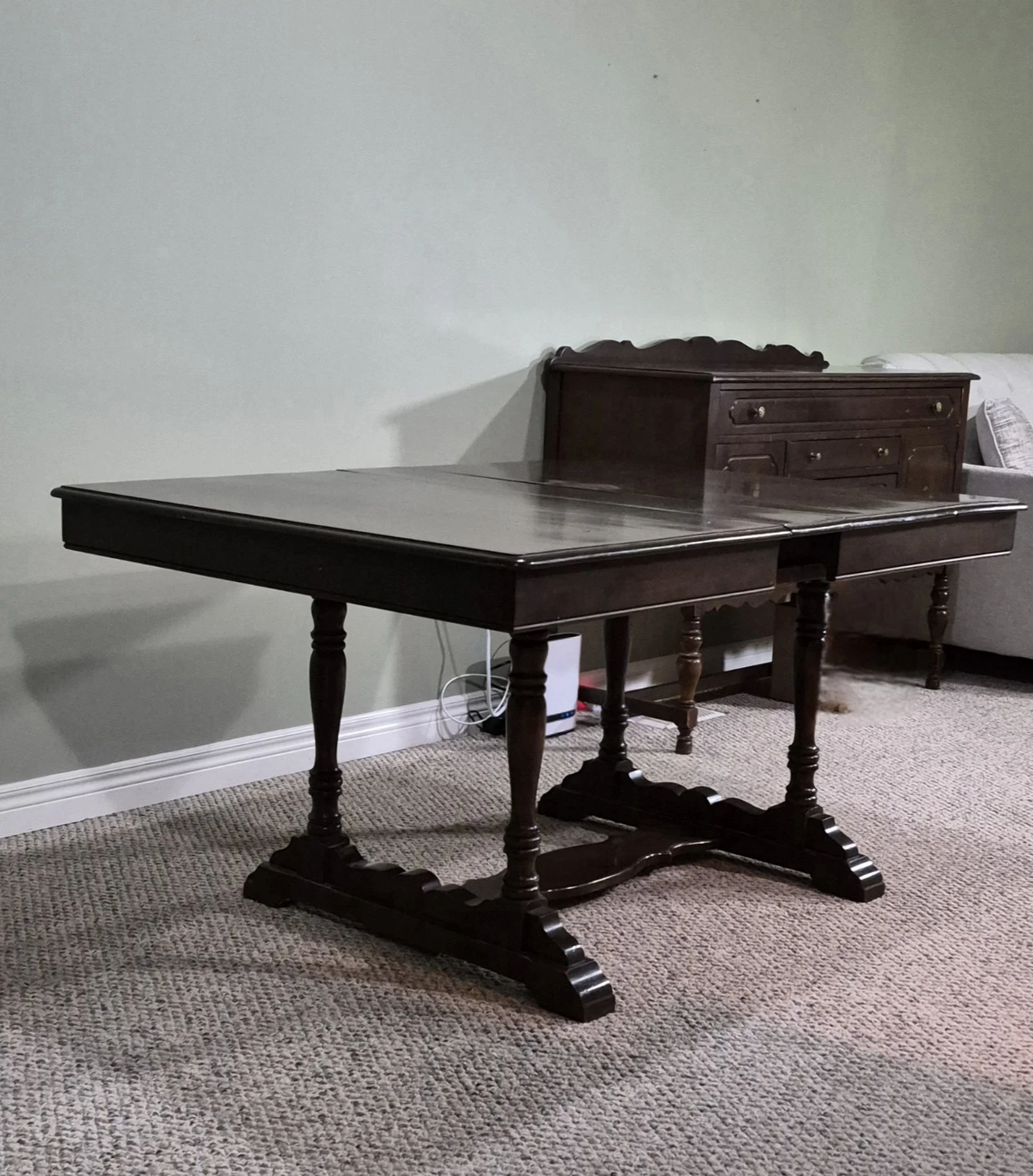 Antique Extendable Dining Table