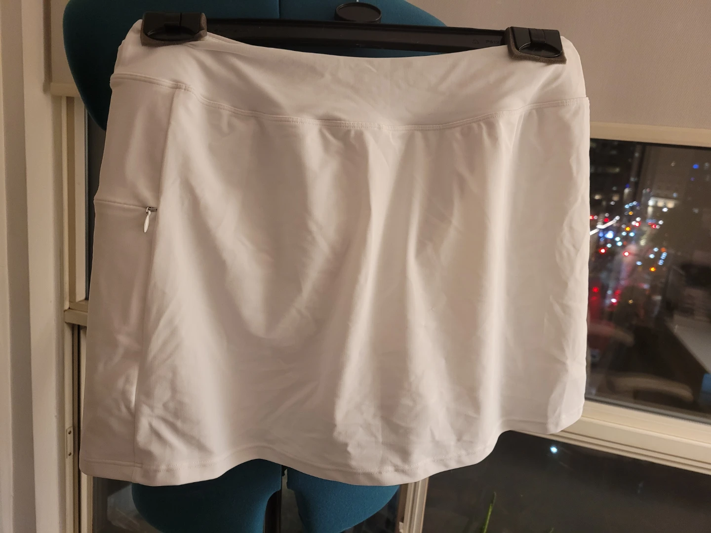 White Athletic Skirt